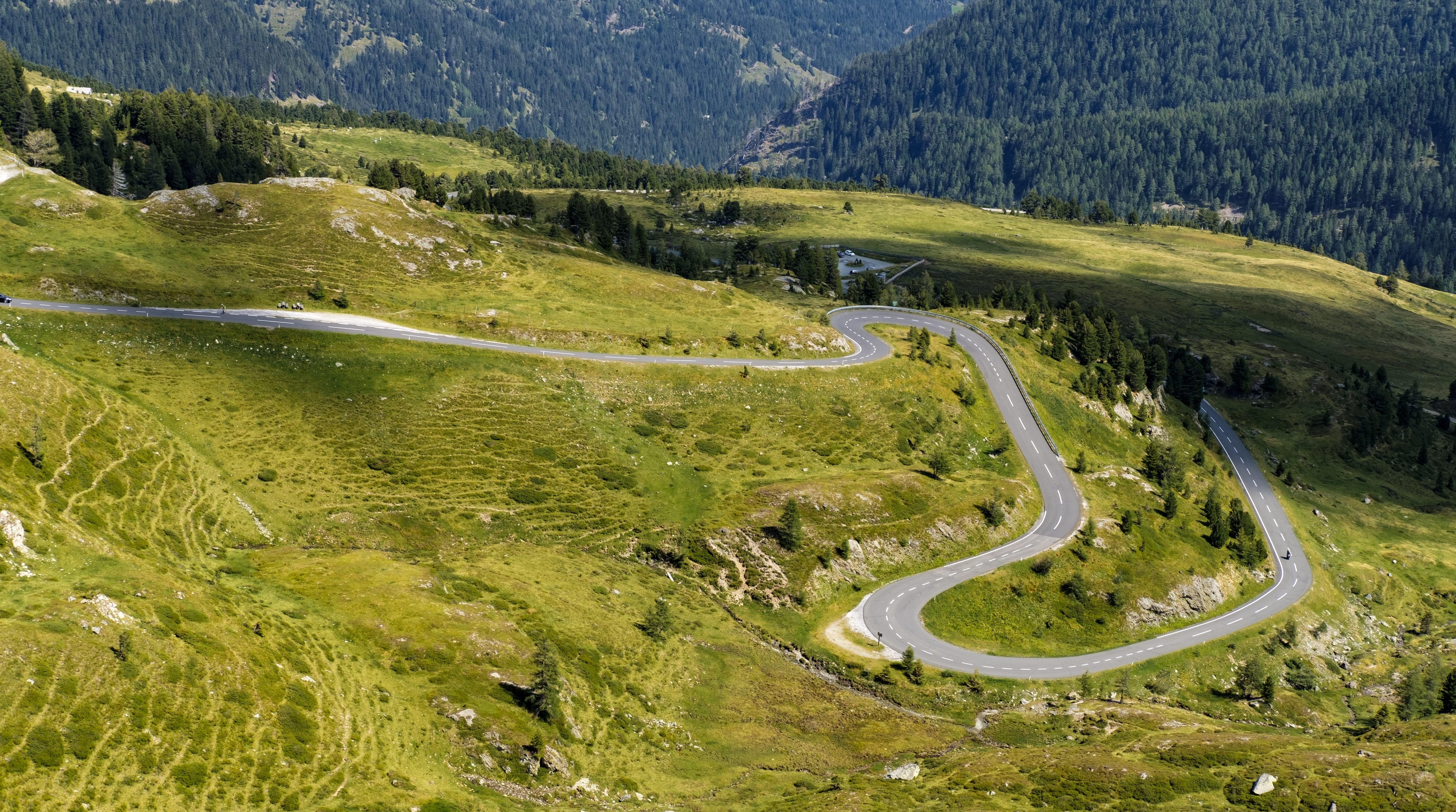 travel, transportation, scenics - nature, 5K, no people, meadow, green color, nature, nockalm road, non-urban scene, austria, tranquility, carinthia, target, HD Wallpaper