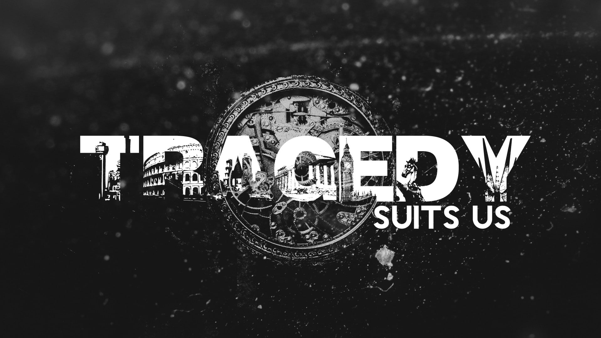 tragedy, black and white, 1080P, HD Wallpaper