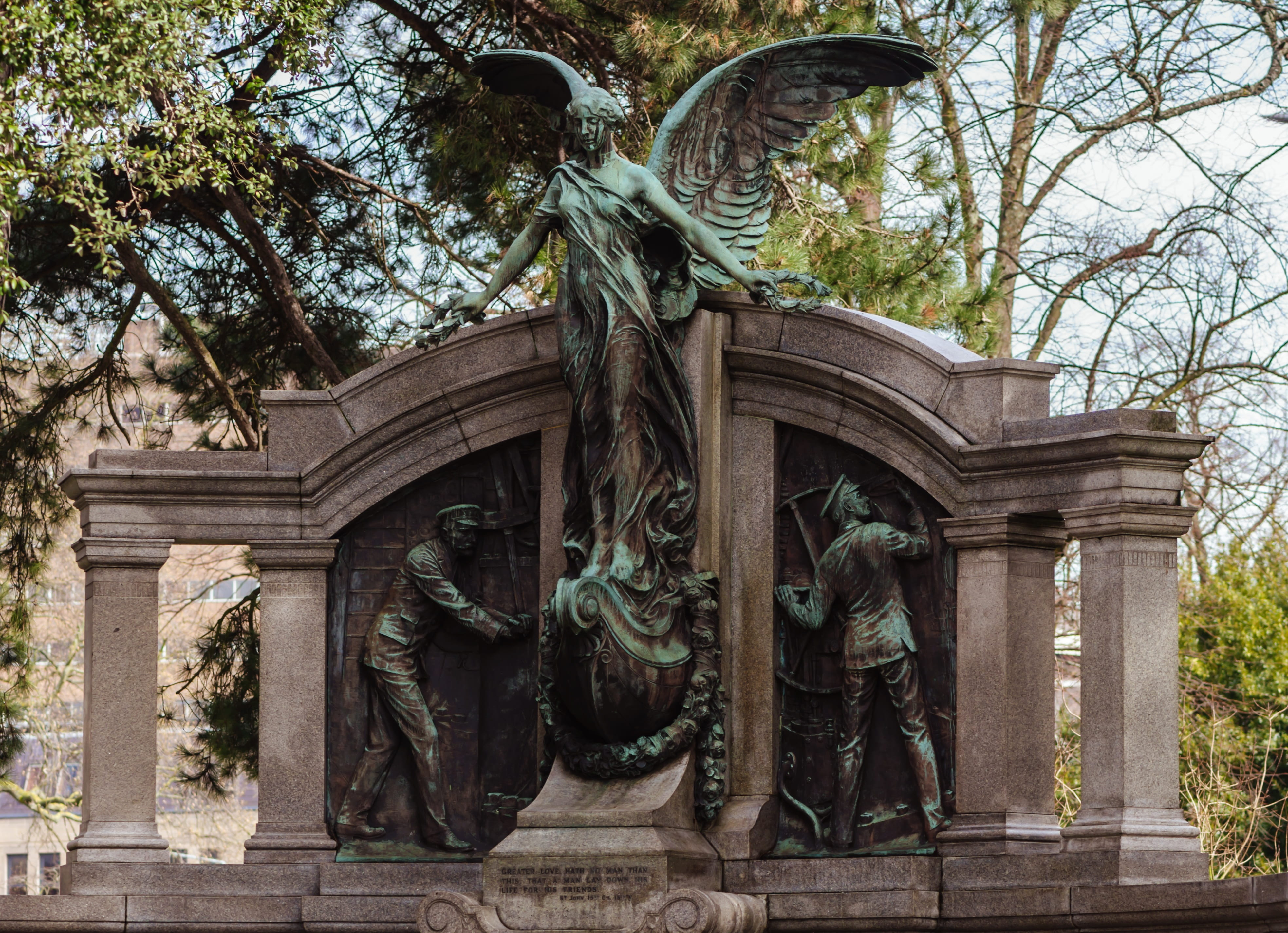 nature, disaster, southampton, remembrance, art and craft, built structure, human representation, maiden voyage, sinking, outdoors, memorial, statue, landmark, HD Wallpaper