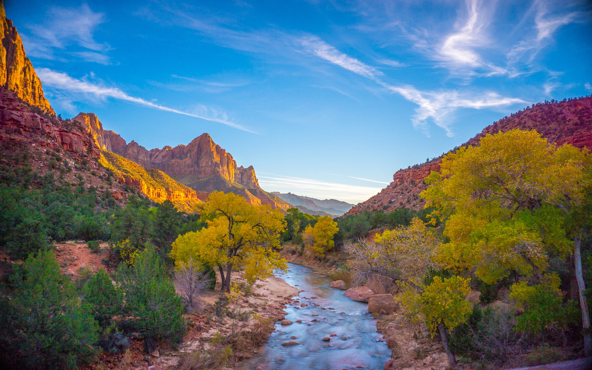zion, ultra, national, 1080P, park, hd, k, utah, virgin, backgrounds, river, HD Wallpaper