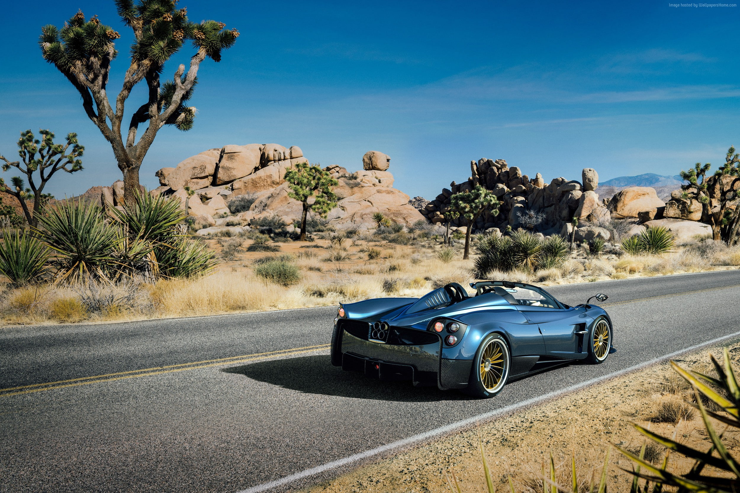 supercar, Pagani Huayra Roadster, Geneva Auto Show 2017, 1080P, HD Wallpaper