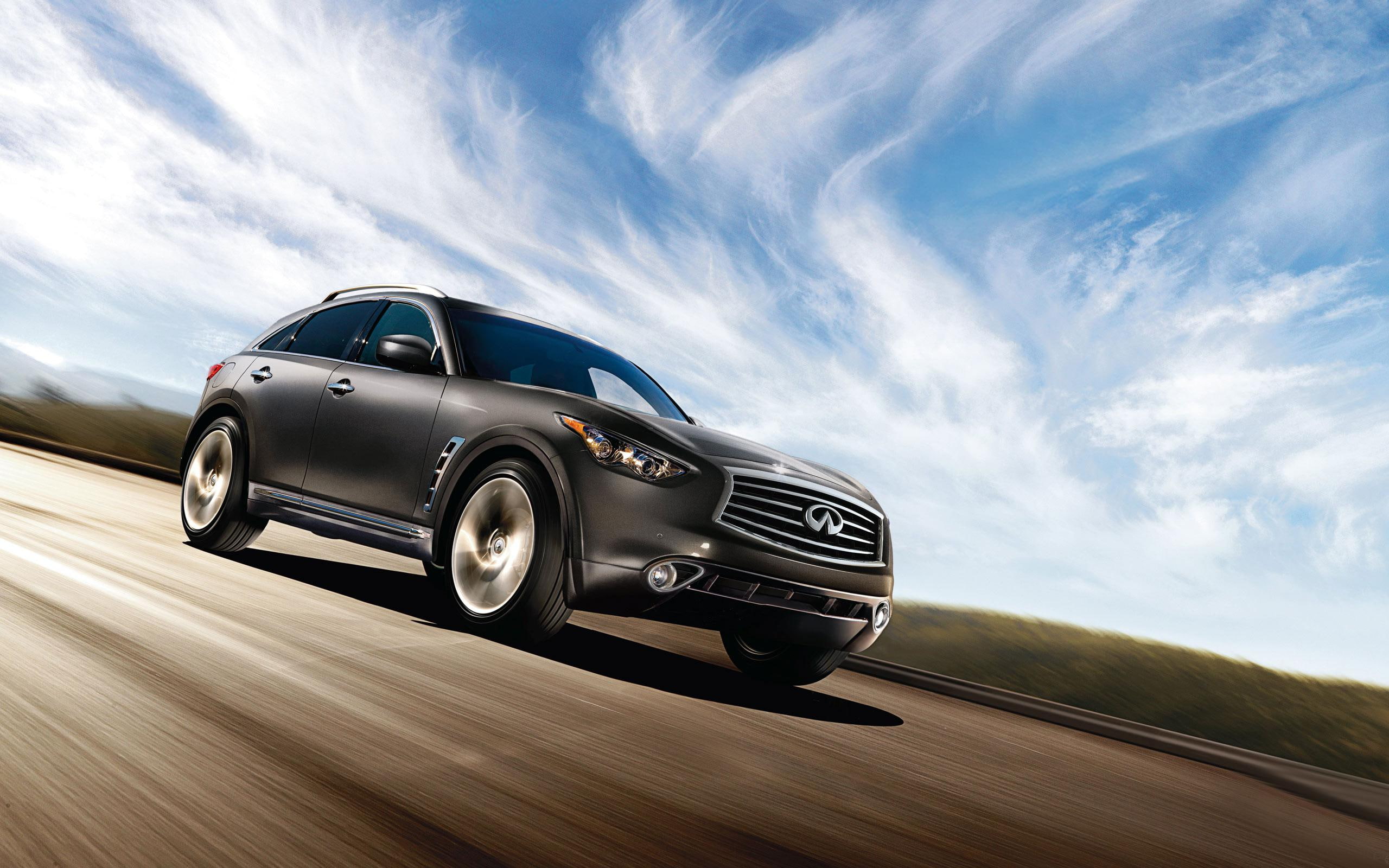 2K, cars, sedan, fx, infiniti, 2012, black, HD Wallpaper