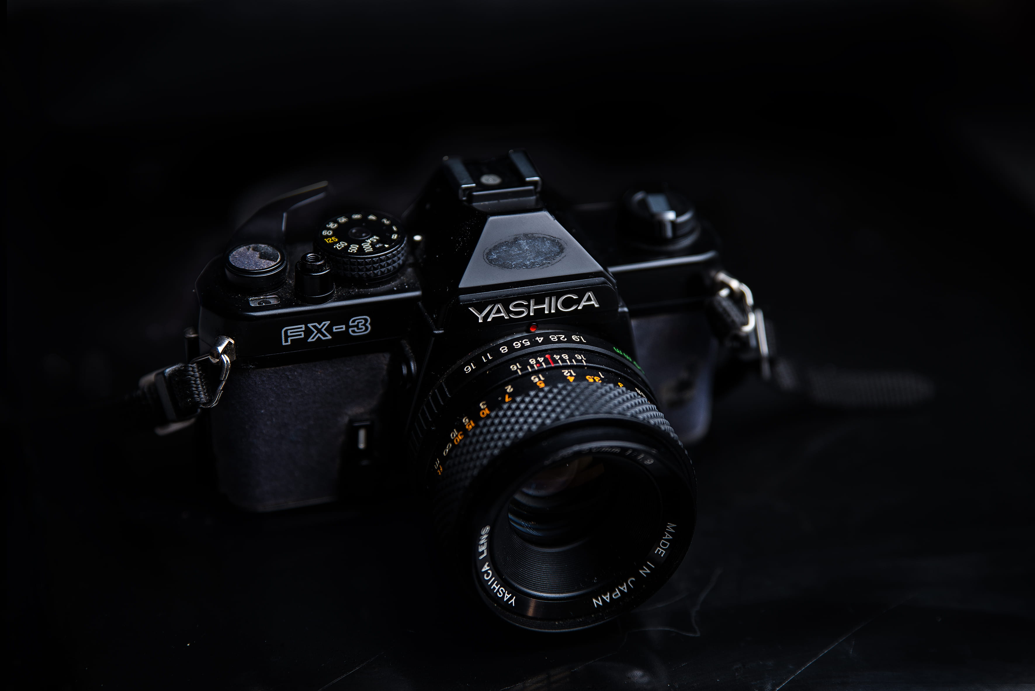 studio Shot, antique, retro Styled, camera, gear, camera - Photographic Equipment, strap, obsolete, lens, close-up, classic, lens - Optical Instrument, HD Wallpaper