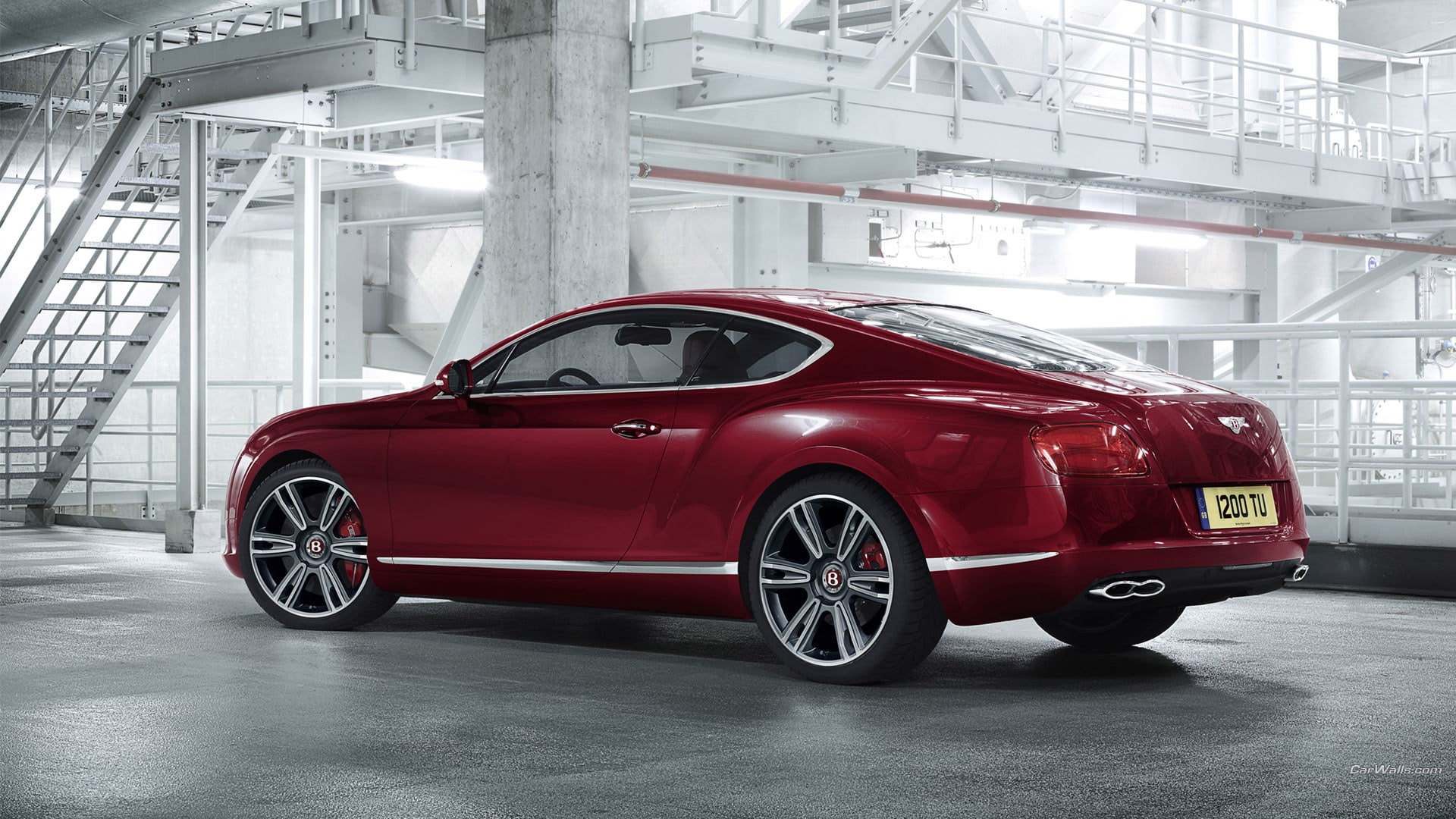 motor vehicle, mode of transportation, industry, no people, land vehicle, transportation, built structure, 2013 bentley continental v8 range, car, day, HD Wallpaper