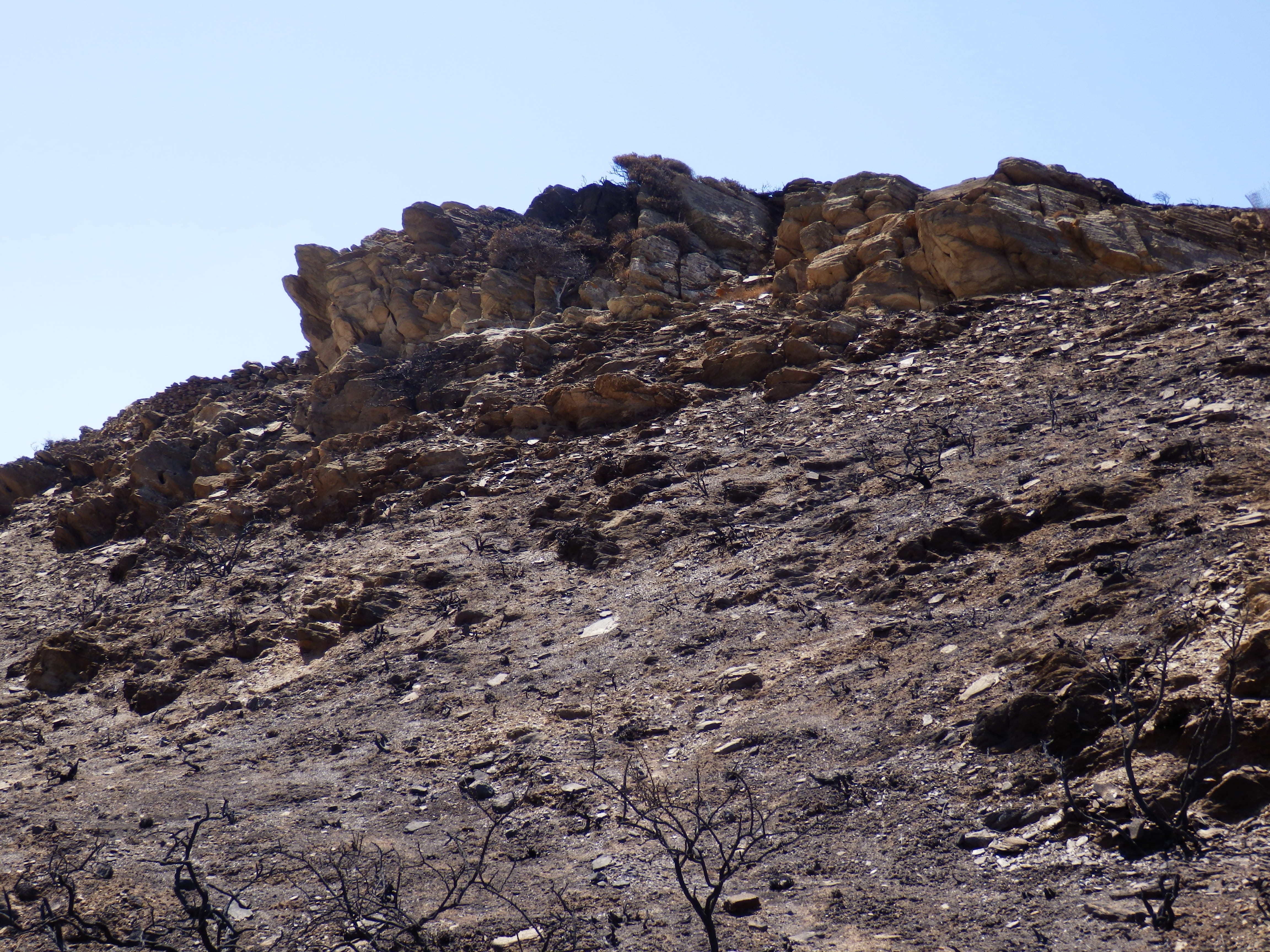 rough, rock - Object, wildfire, high, wilderness, solid, 4K, physical geography, formation, scenic, nature, eroded, mountain peak, burned land, outdoor, HD Wallpaper