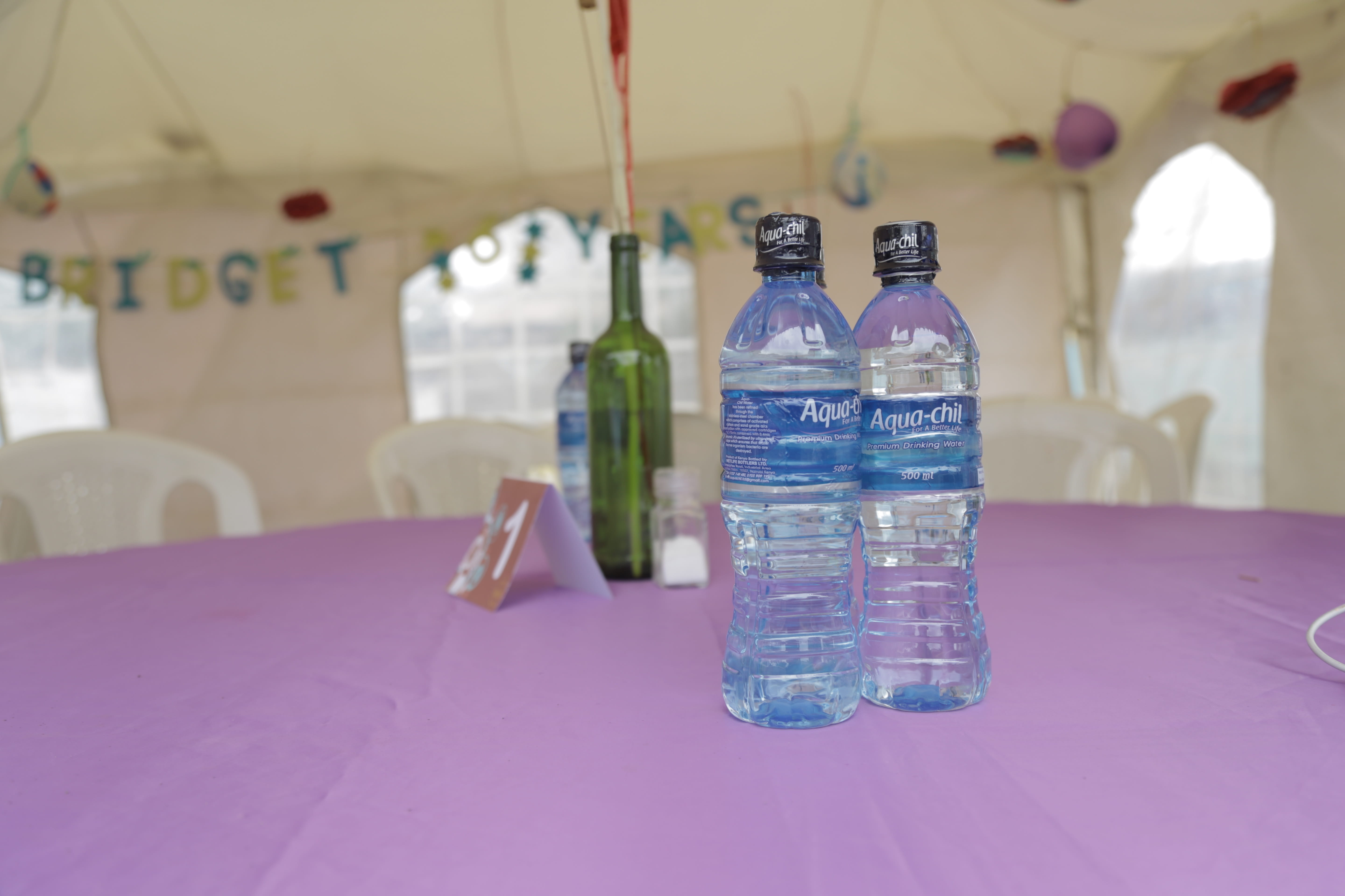 jar, purple, white, indoors, glass - material, still life, bottled water, drink, mineral, freshness, blue, table, business, beverage, cool, liquid, water bottle, HD Wallpaper