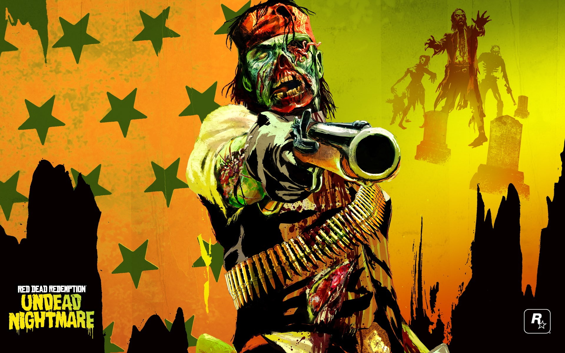 Red Dead Redemption: Undead Nightmare, 1080P, HD Wallpaper