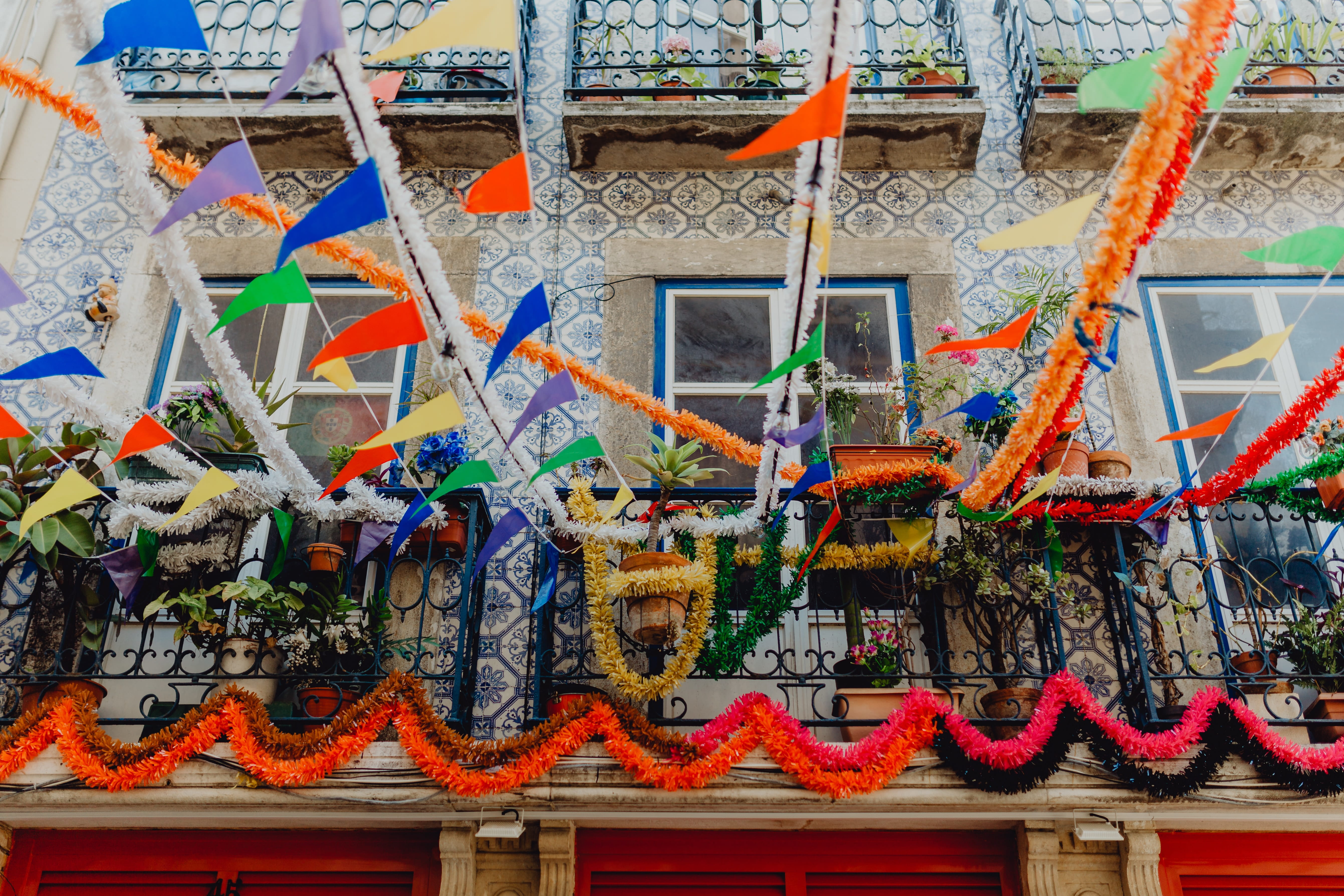 decoration, low angle view, day, craft, happy, anthony, creativity, place of worship, colorful, representation, outdoors, religion, feast, travel, festival, HD Wallpaper