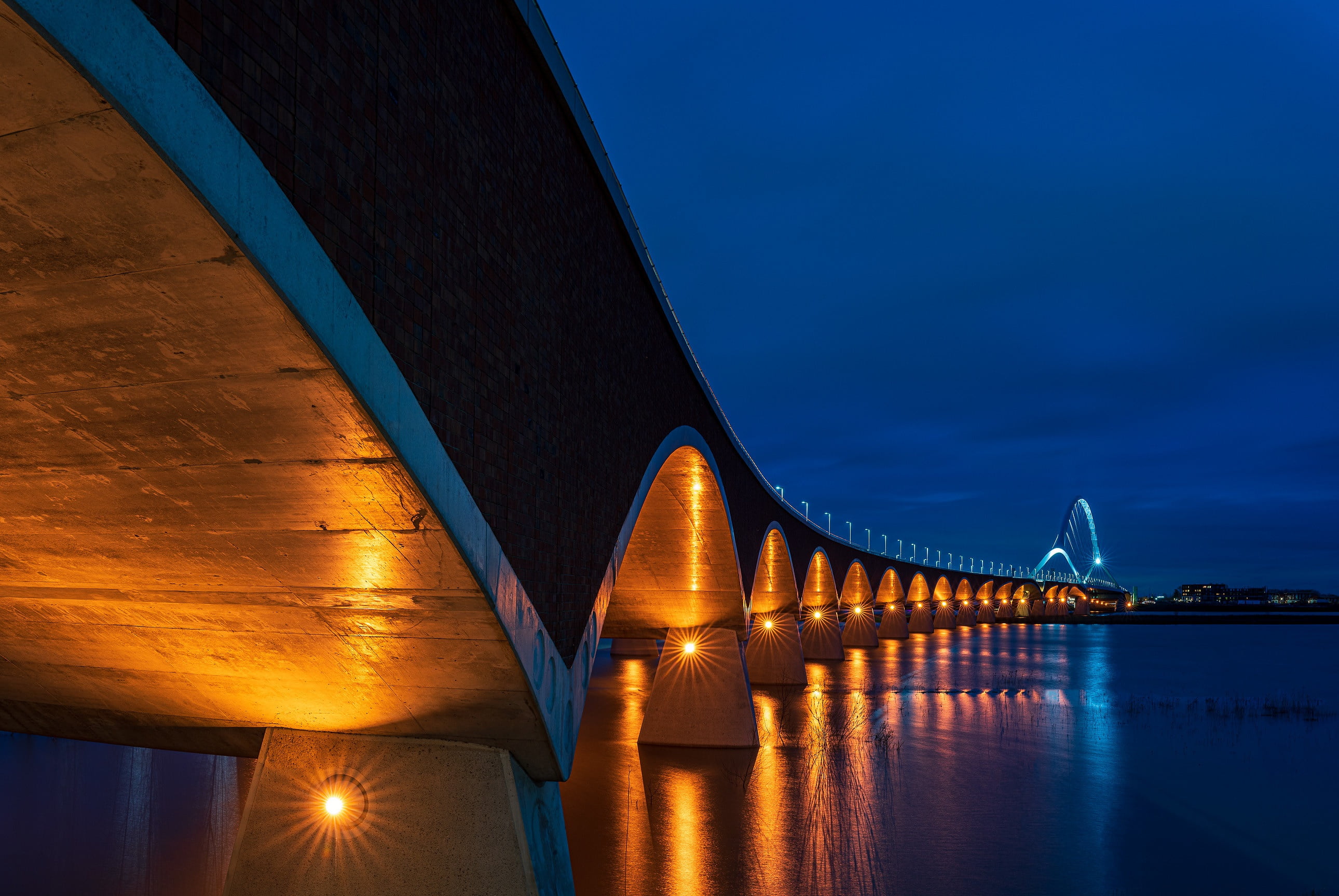 2K, Bridge, rivier, Nijmegen, Gelderland, HD Wallpaper