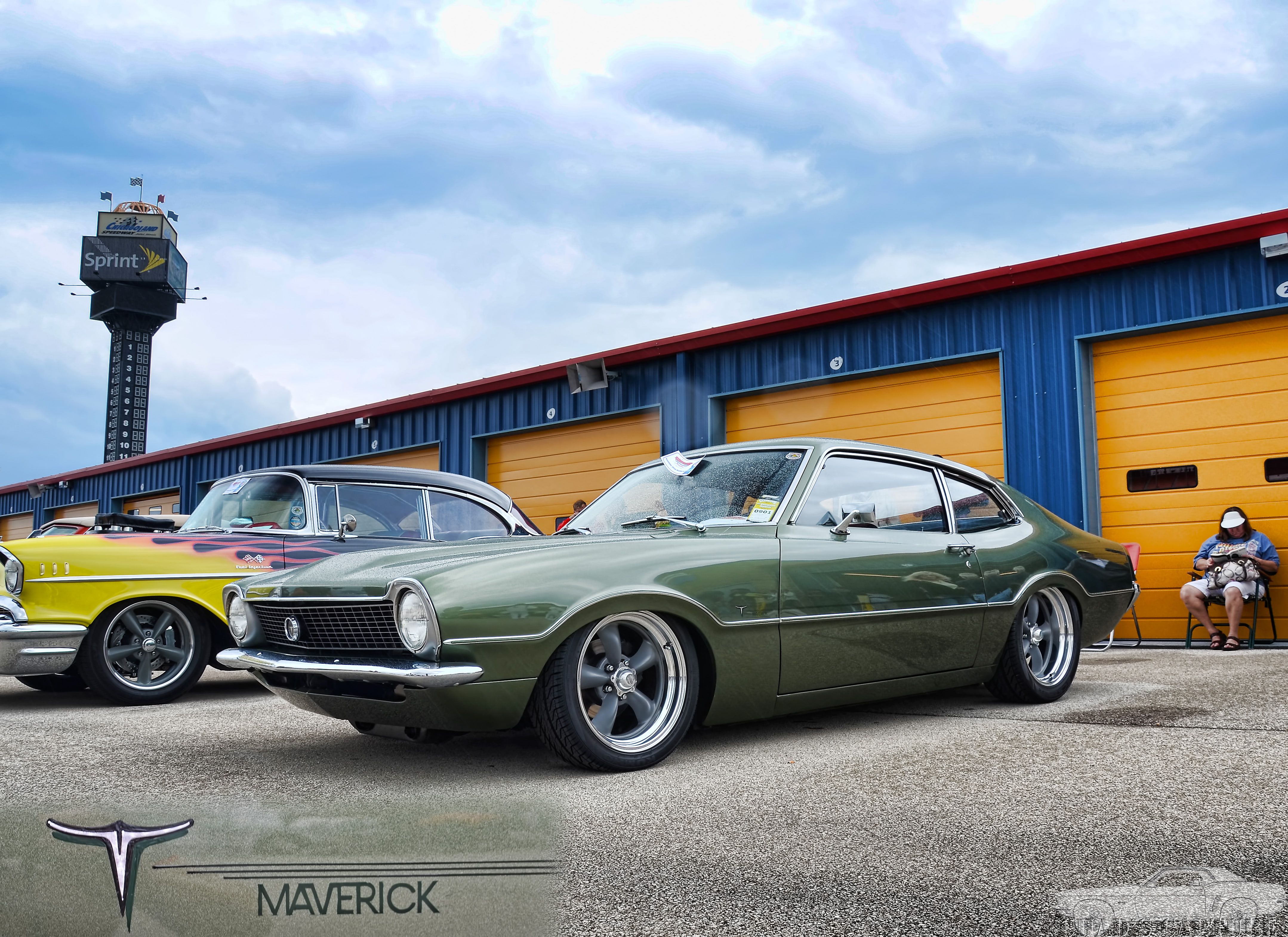 maverick, hot, muscle, rod, ford, rods, 4K, classic, HD Wallpaper