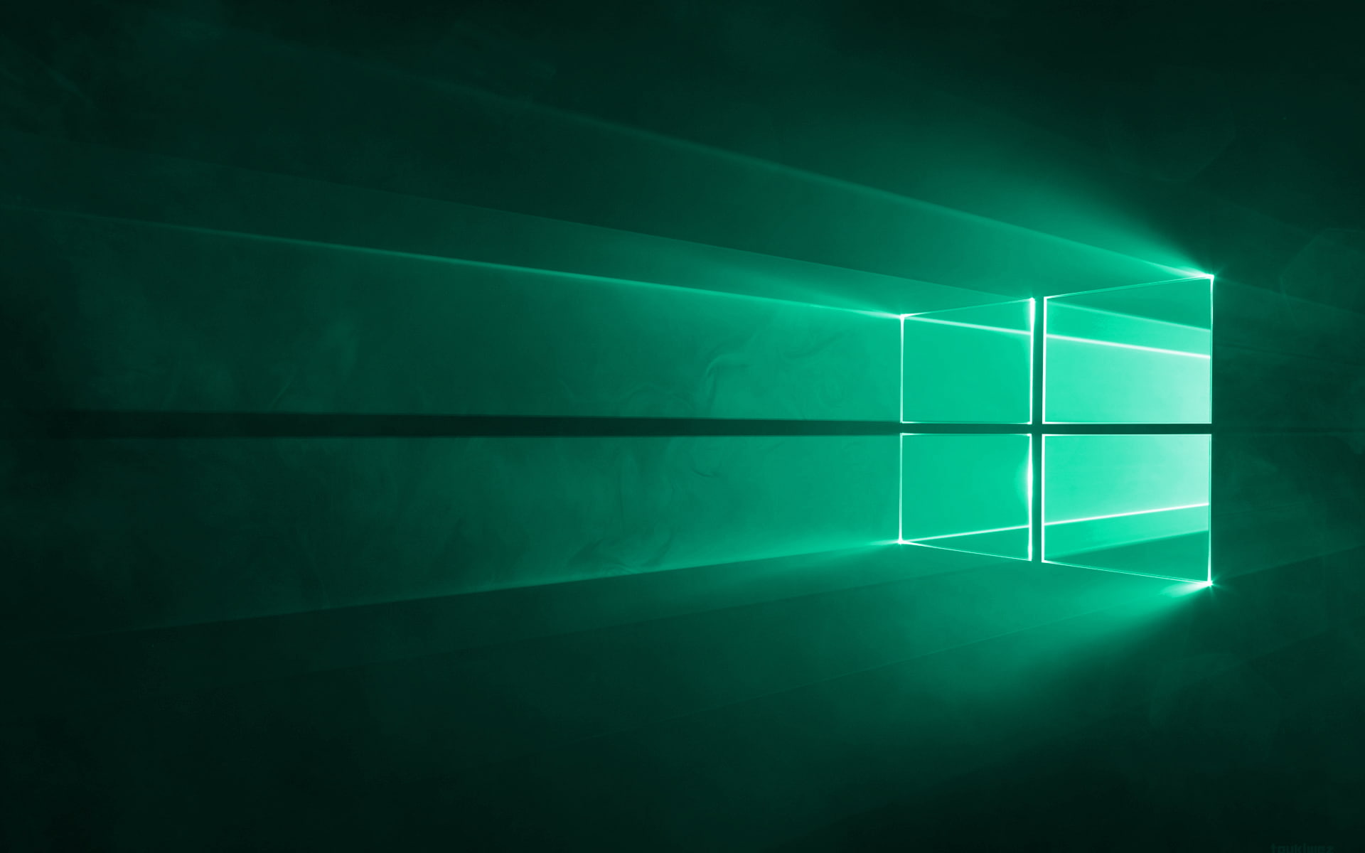 digital art, Microsoft Windows, 1080P, simple background, green, HD Wallpaper