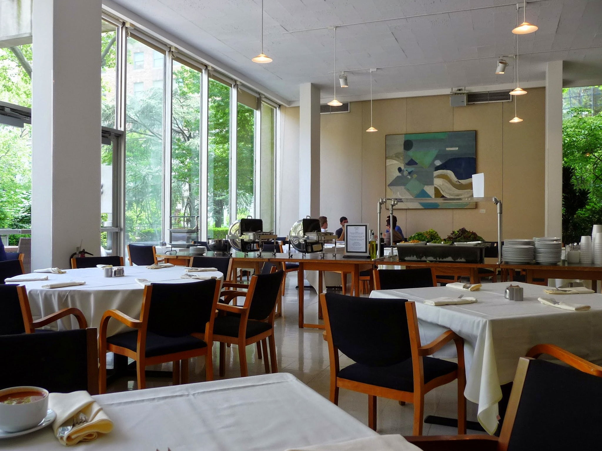 1080P, setting, mood, aesthetic, restaurant, no people, home interior, arrangement, meal, day, furniture, table, absence, domestic room, electric lamp, HD Wallpaper