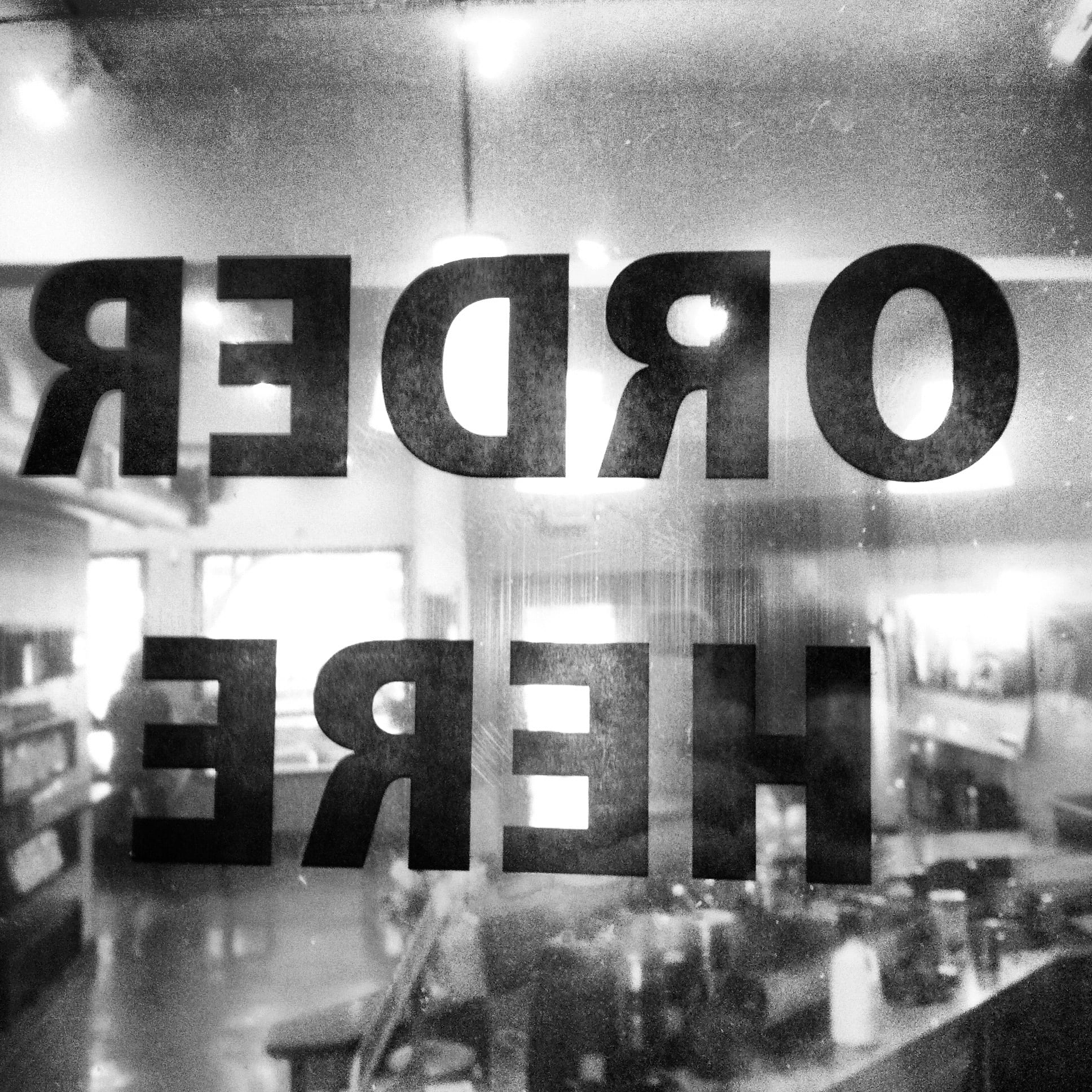 glass - material, built structure, 1080P, city, cafeteria, sign, text, communication, store, no people, information, reflection, black, restaurant, kitchen, Phone HD Wallpaper
