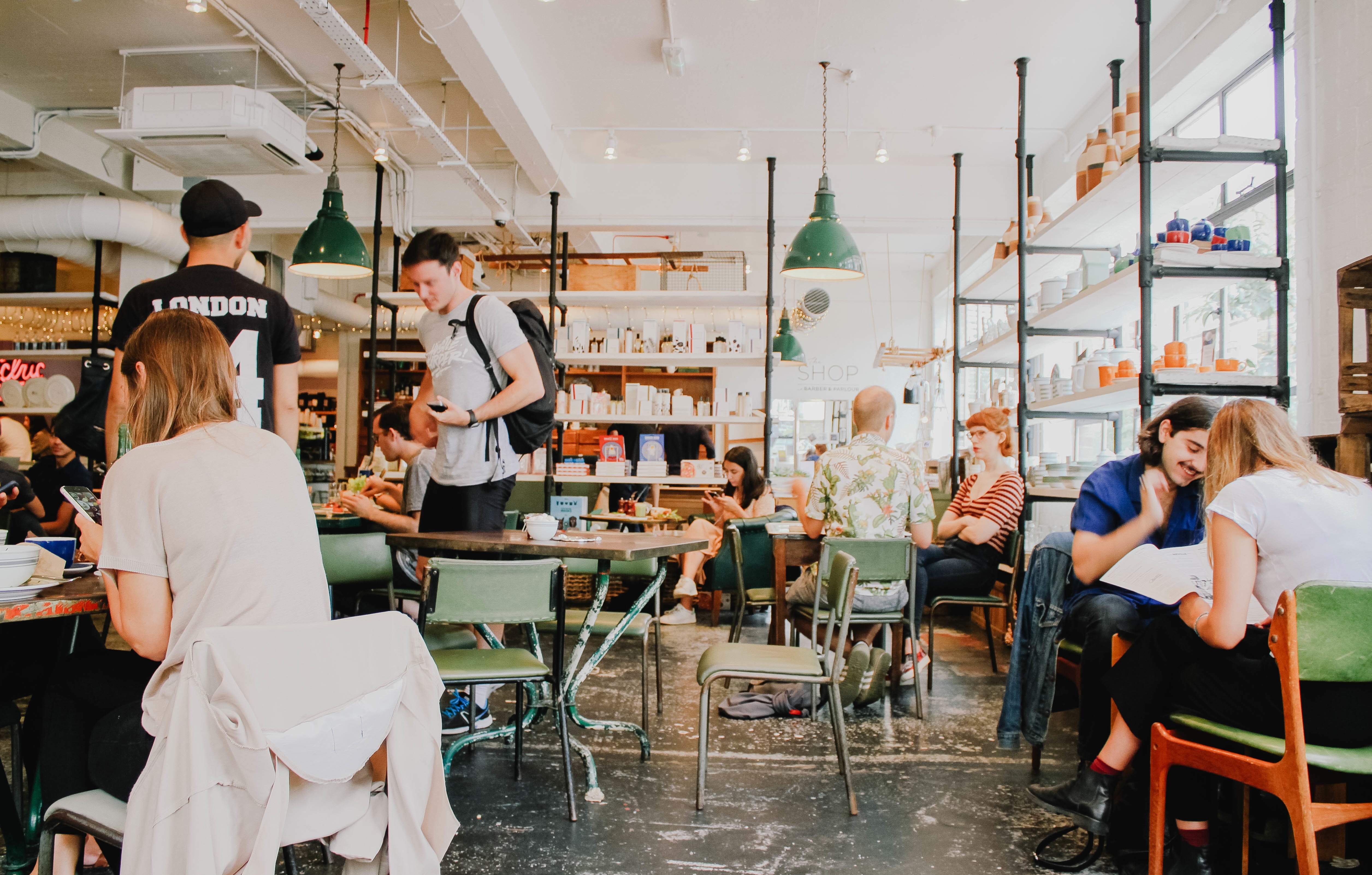 small business, sitting, glass, group of people, wooden, chair, light, snack, safety, casual clothing, table, camera, males, lady, cellphone, building, HD Wallpaper