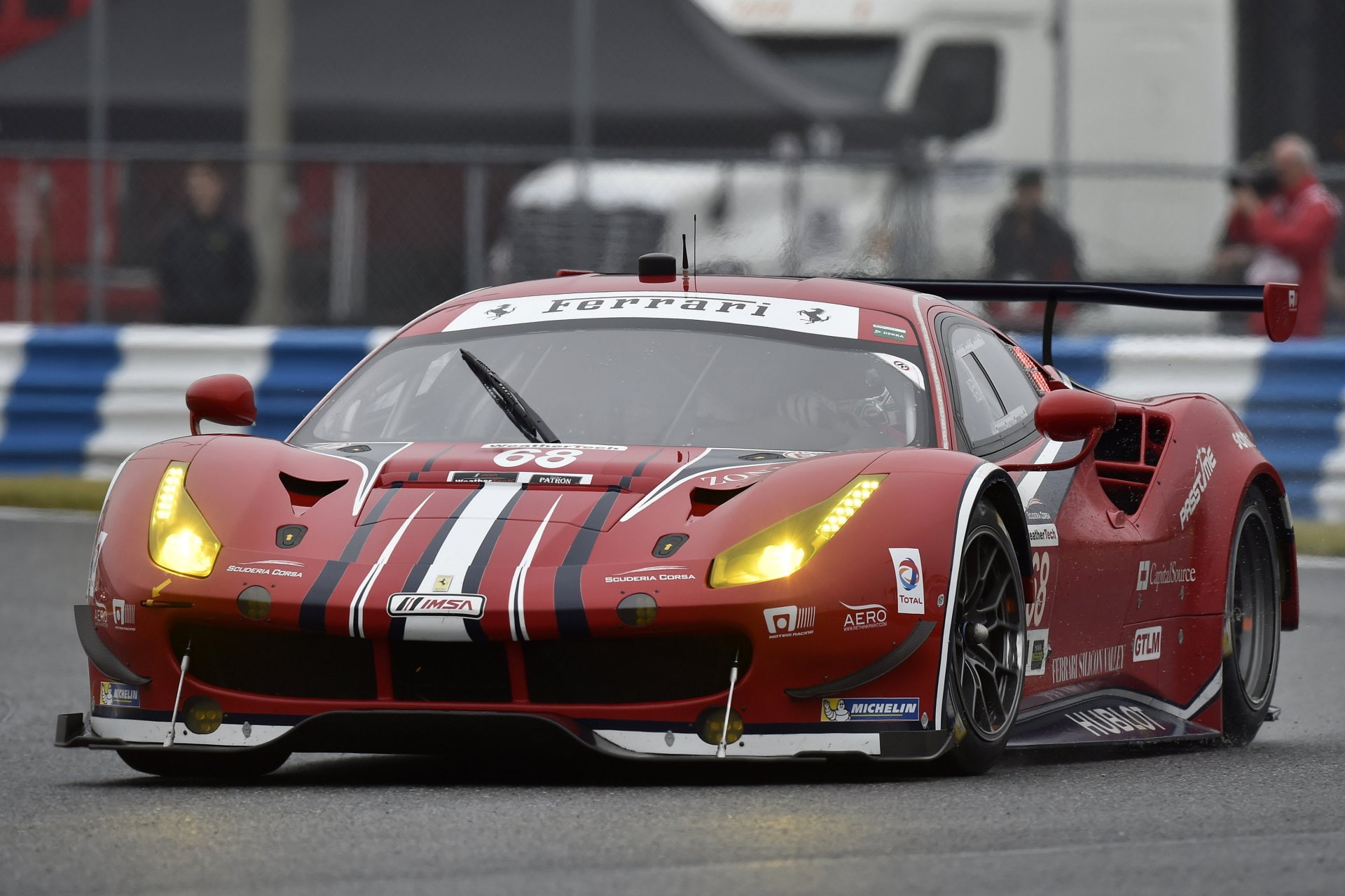 1080P, Ferrari 488 GTE, Race Car, Ferrari, HD Wallpaper