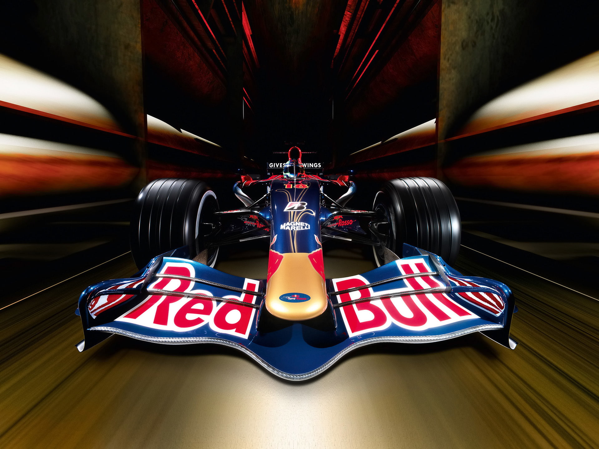 STR2, Formula 1, the car, Red Bull, 2007, 1080P, Toro Rosso, HD Wallpaper