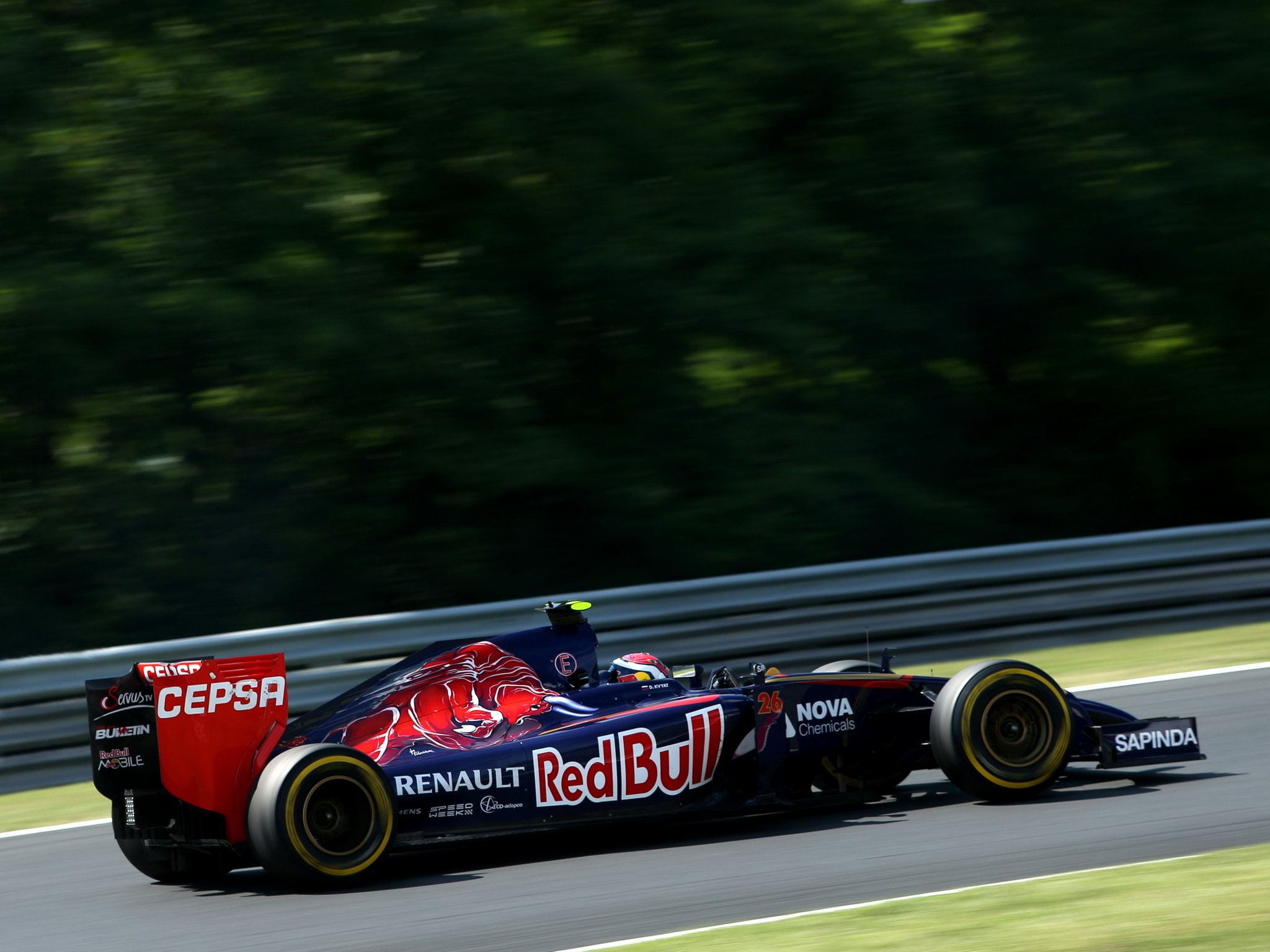 f-1, rosso, 2014, toro, racing, race, str9, 1080P, formula, HD Wallpaper