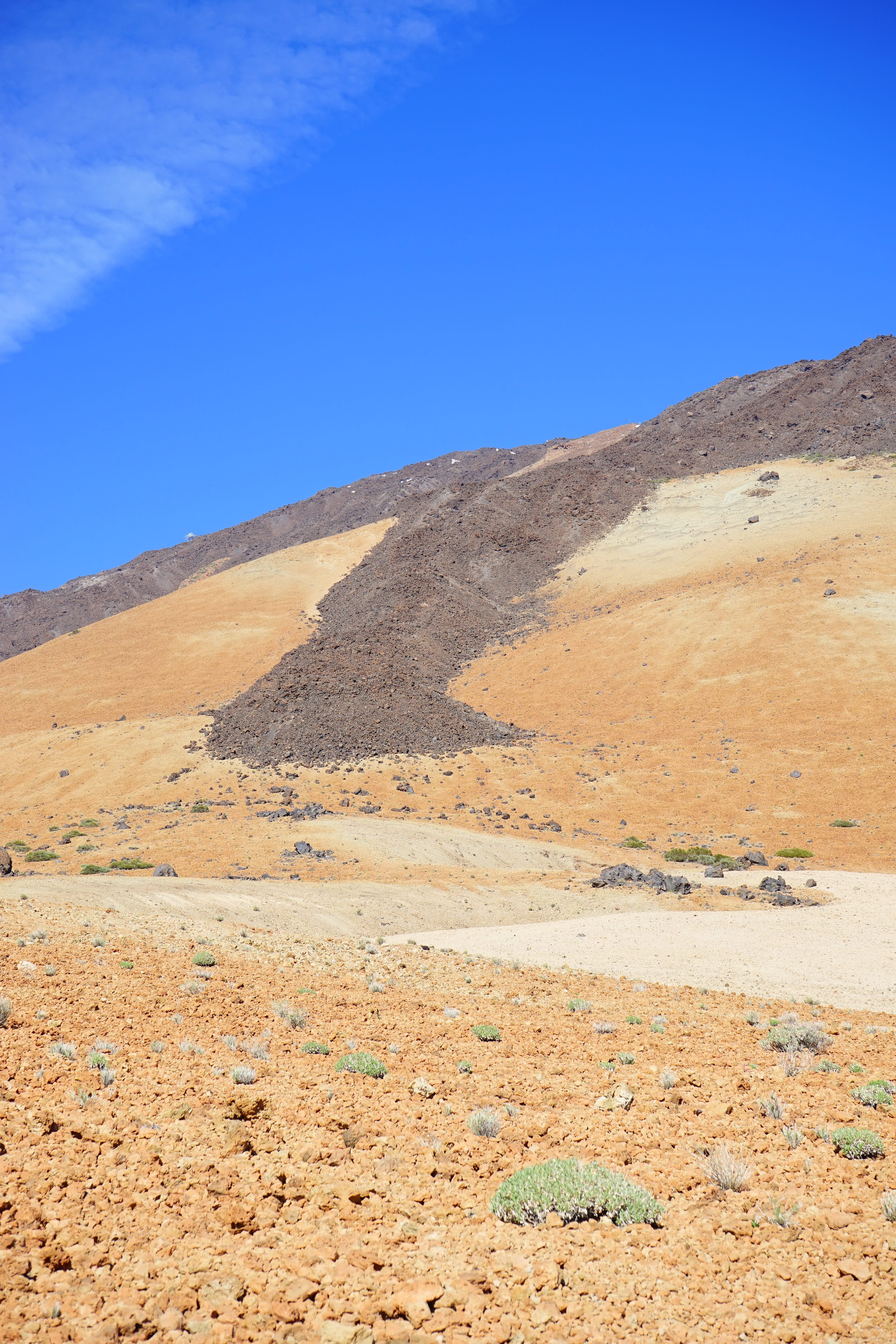 beauty in nature, nature, canary islands, Basalt, geology, formation, tranquil scene, land, karg, day, physical geography, desert, outdoors, tranquility, Phone HD Wallpaper