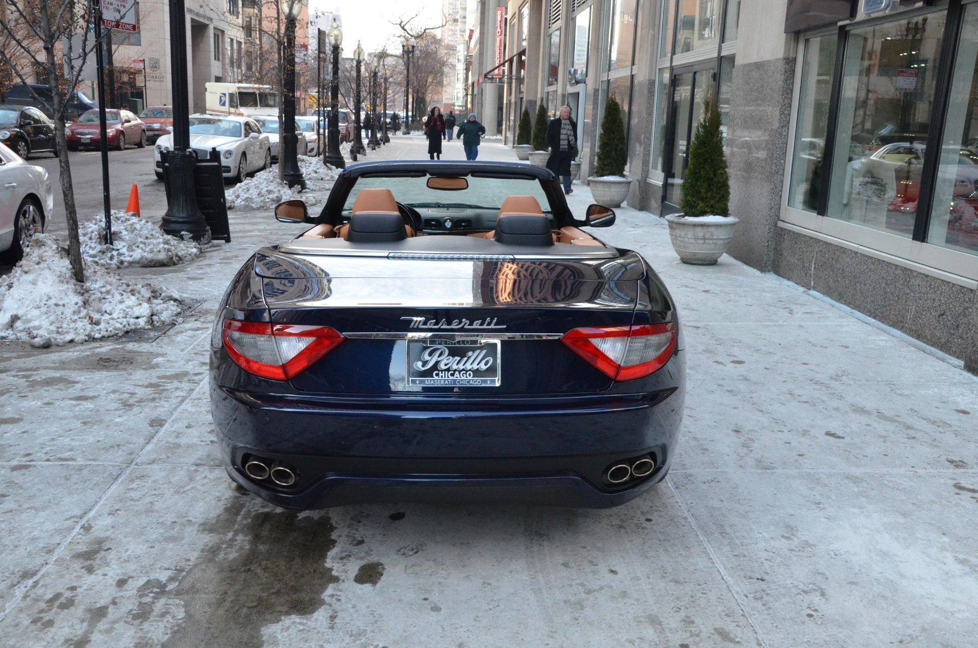 sportscar, maserati, 2014, oceano, 1080P, exotic, blu, italian, granturismo, supercar, convertible, blue, HD Wallpaper
