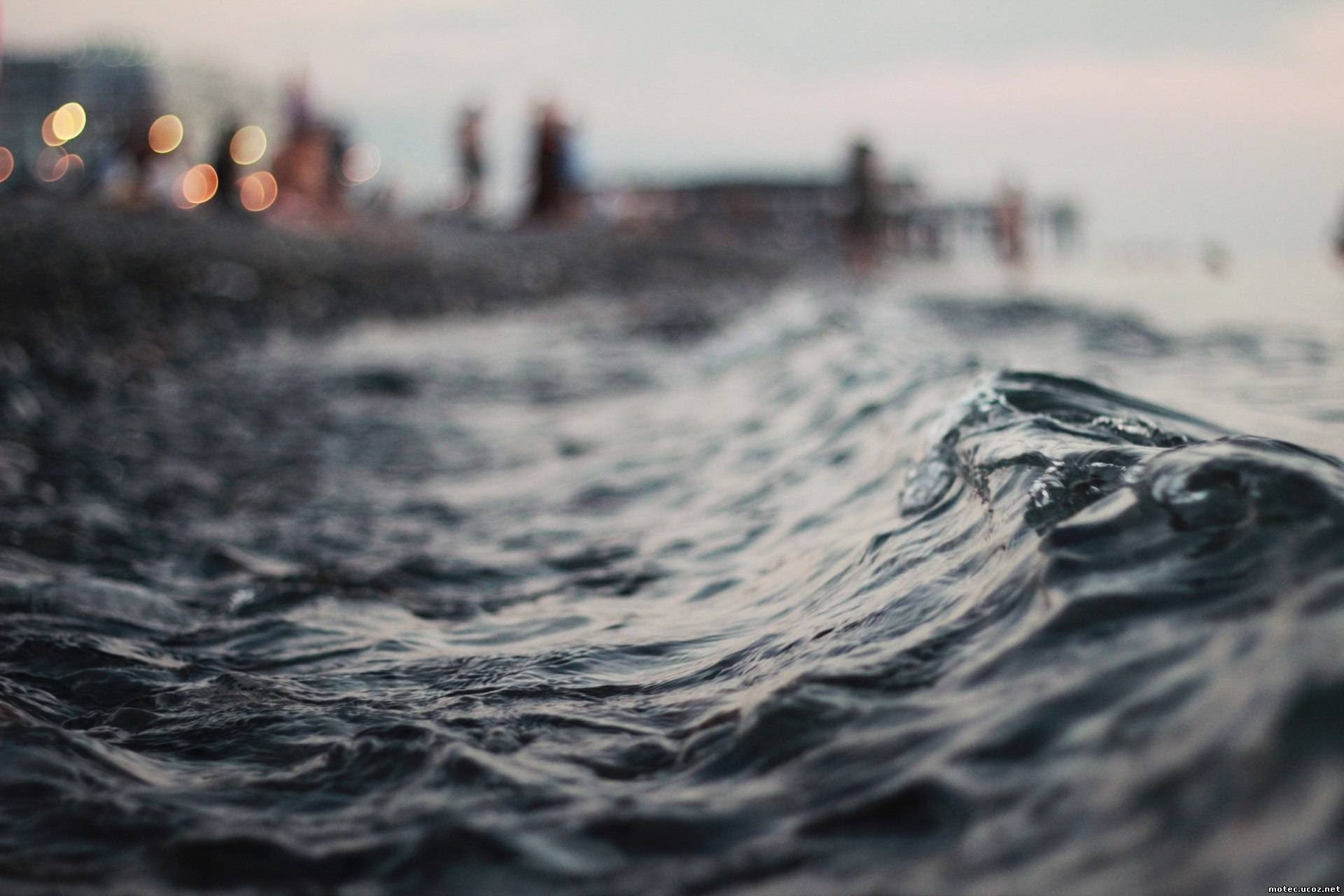 1080P, ola, naturaleza, mar, HD Wallpaper