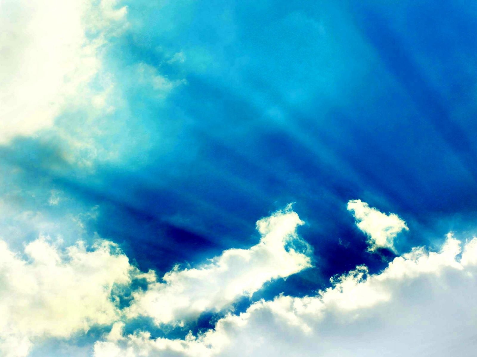 solares, rayo, cielo, 720P, HD Wallpaper