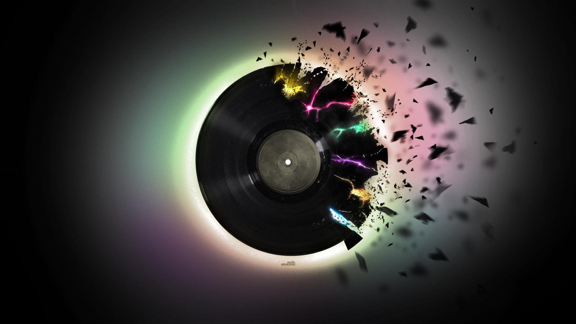 awesome, vinyl, hd, music, pure, 1080P, HD Wallpaper