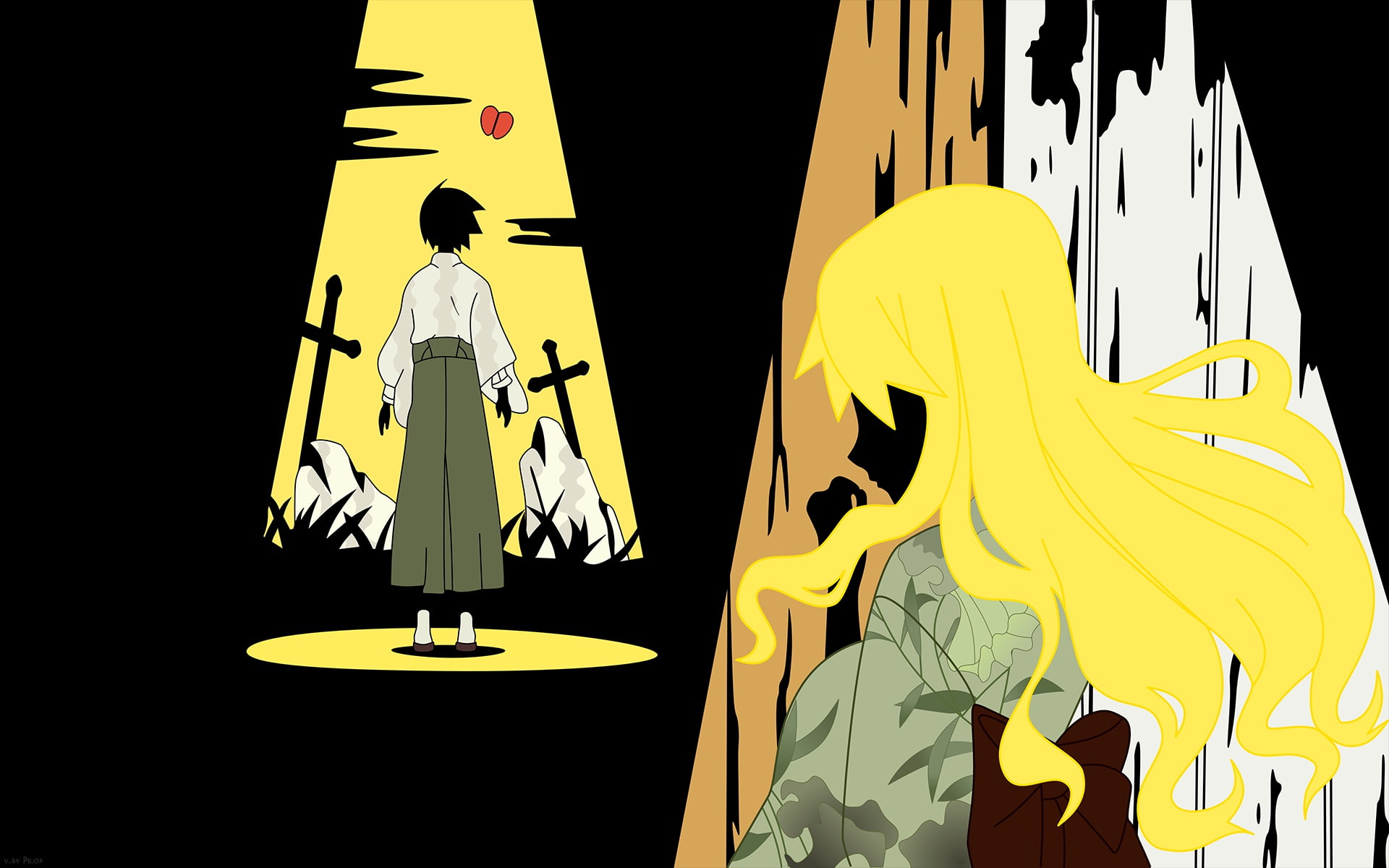 Nozomu Itoshiki, Zetsubou-Sensei, Sayonara, Anime, 1080P, Kaere Kimura, HD Wallpaper