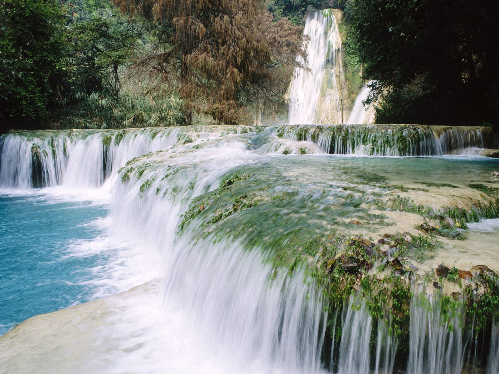 mexico, travel and world, viejas, world, minas, 720P, waterfalls, hd, travel, HD Wallpaper