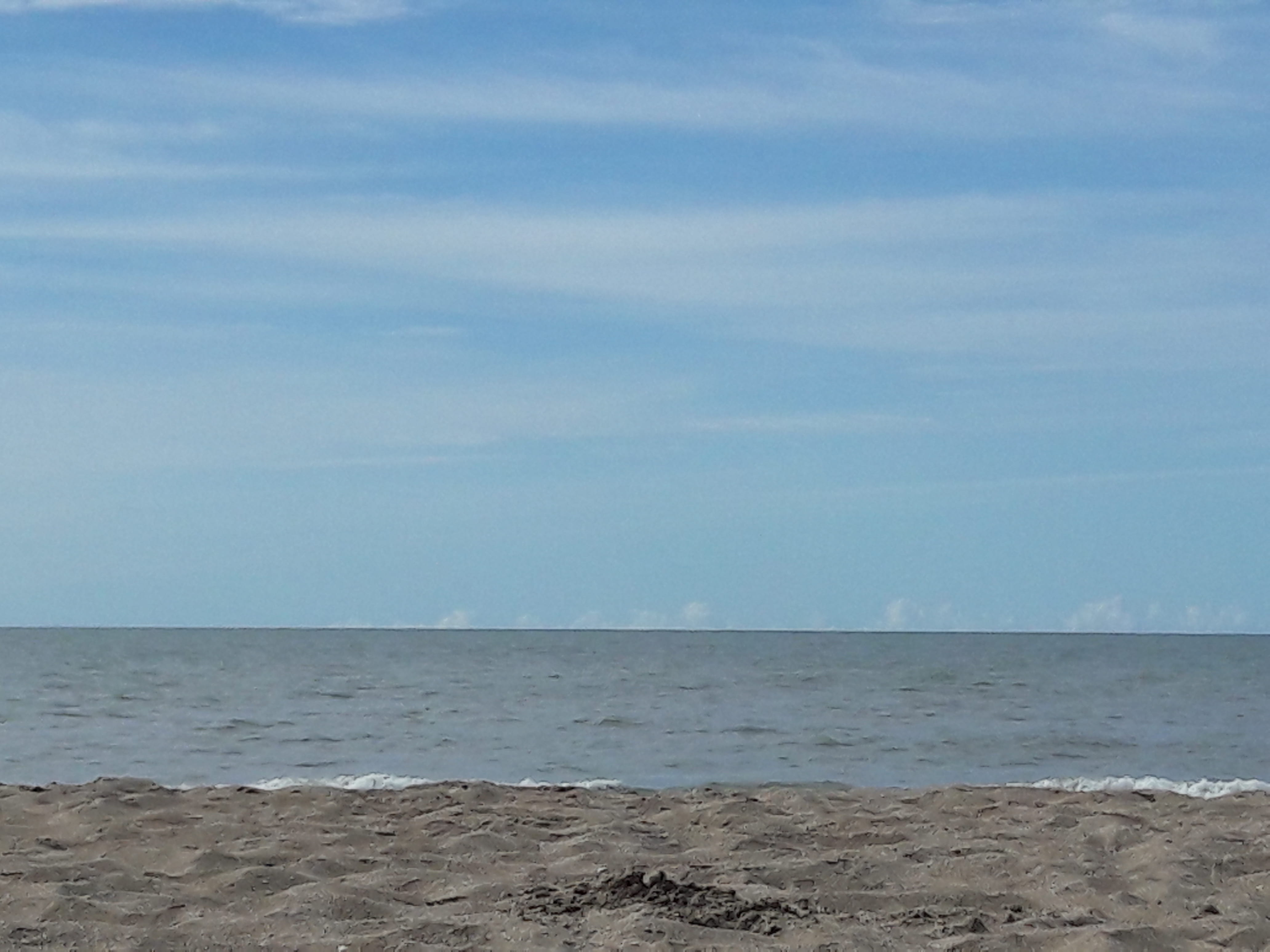 land, non-urban scene, idyllic, tranquil scene, sea, beach, outdoors, sky, ocean, no people, océano, argentina, tranquility, scenics - nature, mar, day, HD Wallpaper