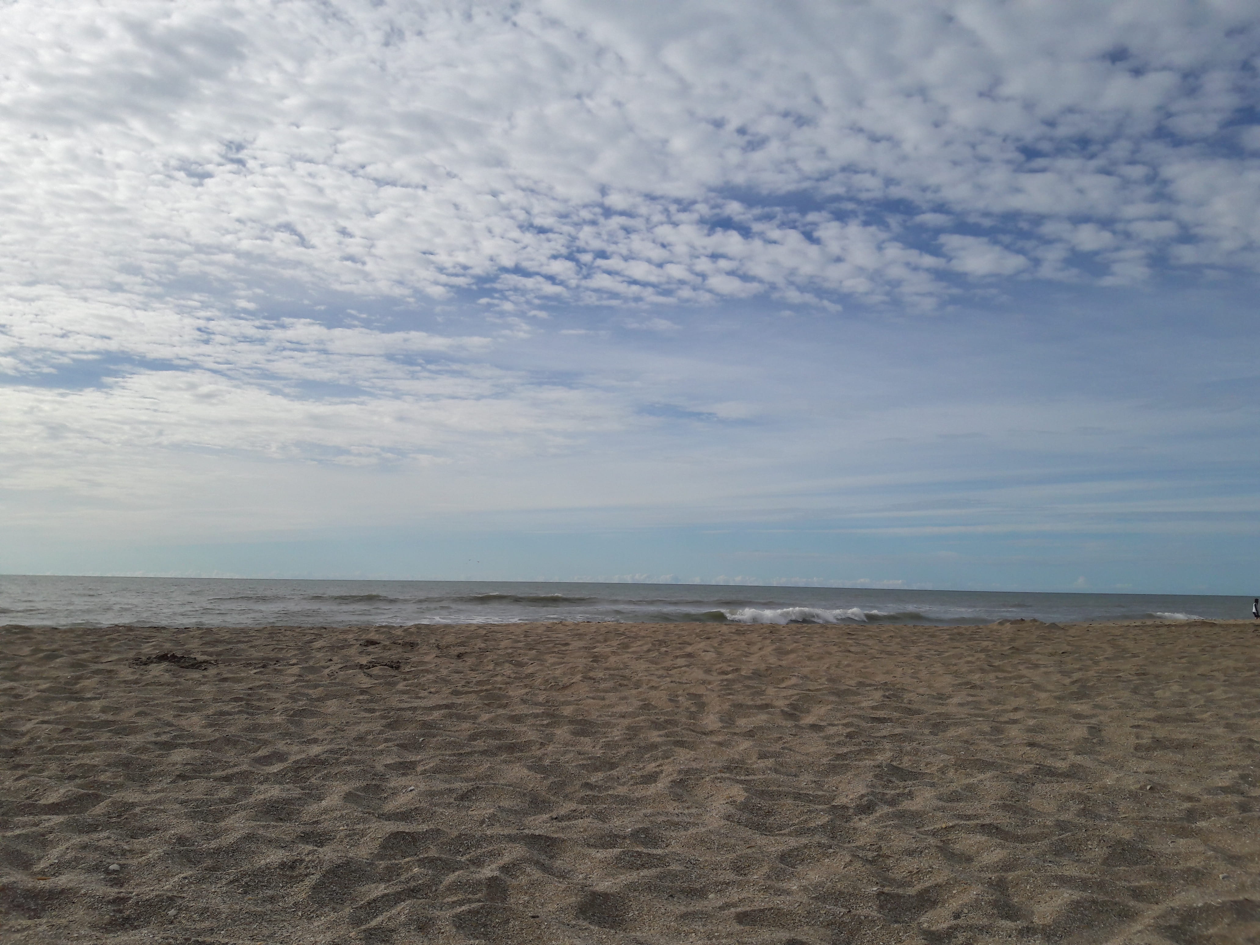 atlantic ocean, cloud - sky, horizon, sea, mar, sky, non-urban scene, water, scenics - nature, land, no people, beach, horizon over water, nature, playa, HD Wallpaper