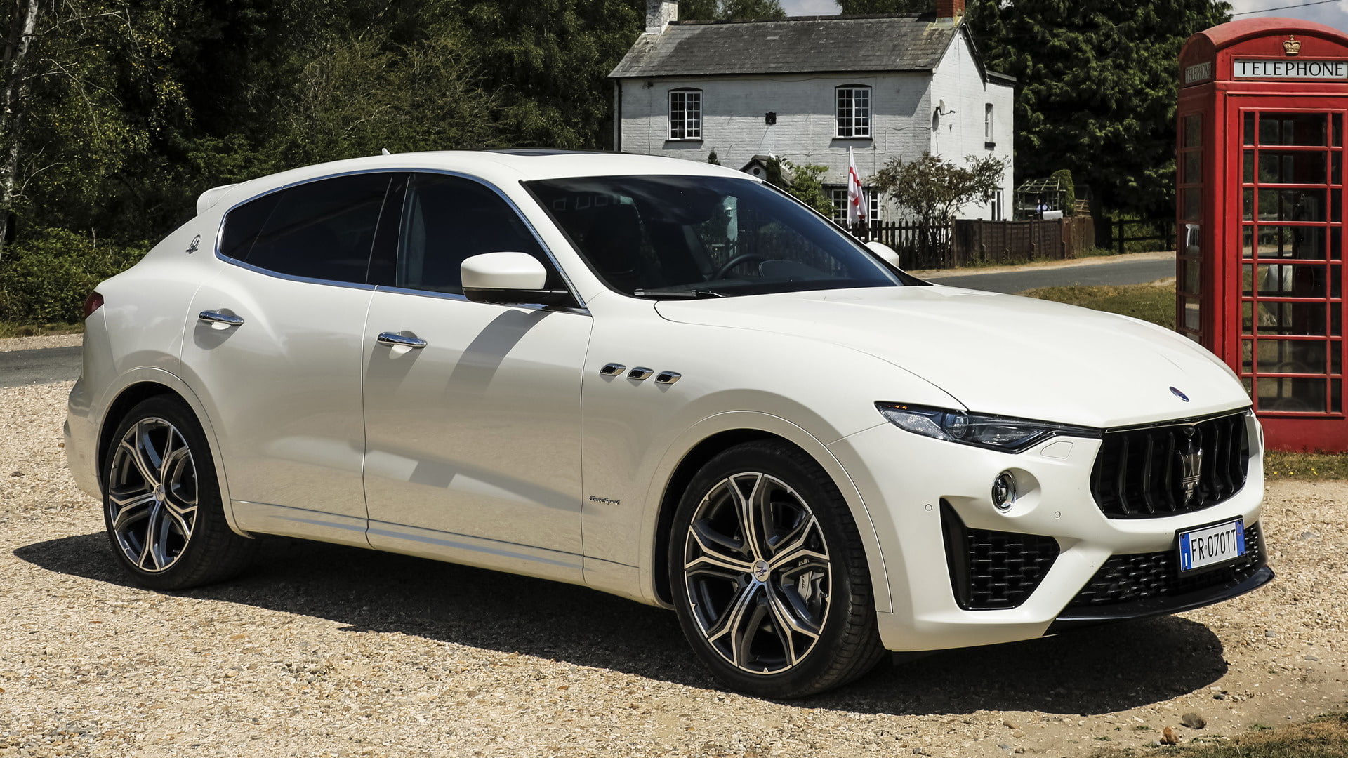 SUV, Maserati, 1080P, Maserati Levante GranSport, Car, Mid-Size Car, Luxury Car, White Car, Crossover Car, HD Wallpaper