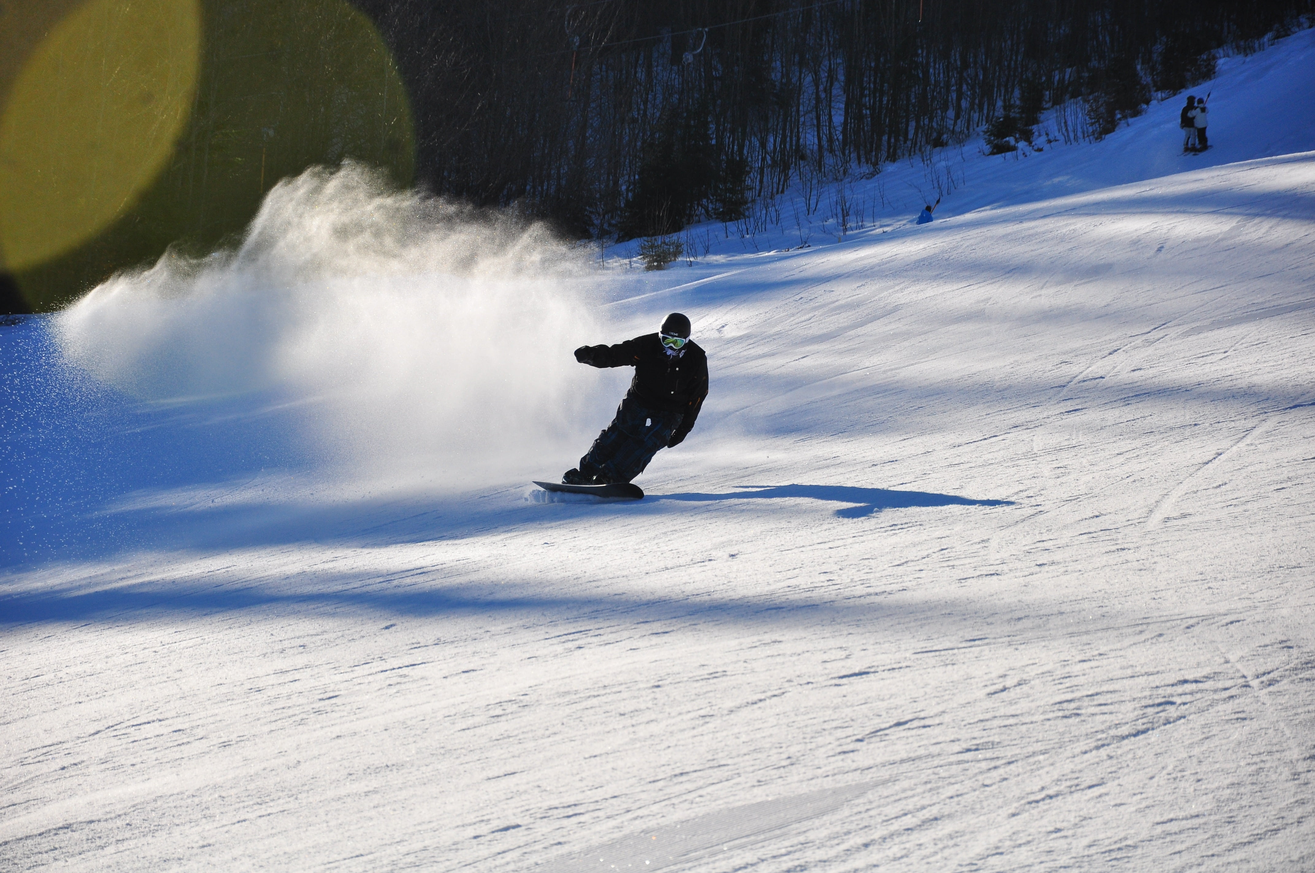snowboarding, leisure activity, snowboard, cold temperature, powder snow, extreme sports, motion, trip, 4K, day, full length, vacations, winter, lifestyles, HD Wallpaper