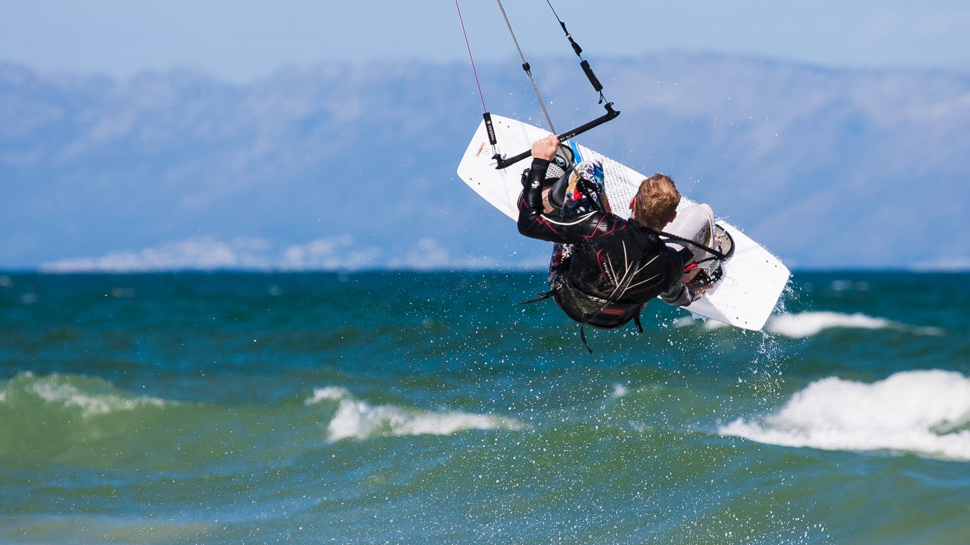 adventure, kite surfing, aquatic sport, trip, cape town, extreme sports, false bay, south africa, day, nature, one person, ocean, kite-surfing, sea, people, HD Wallpaper