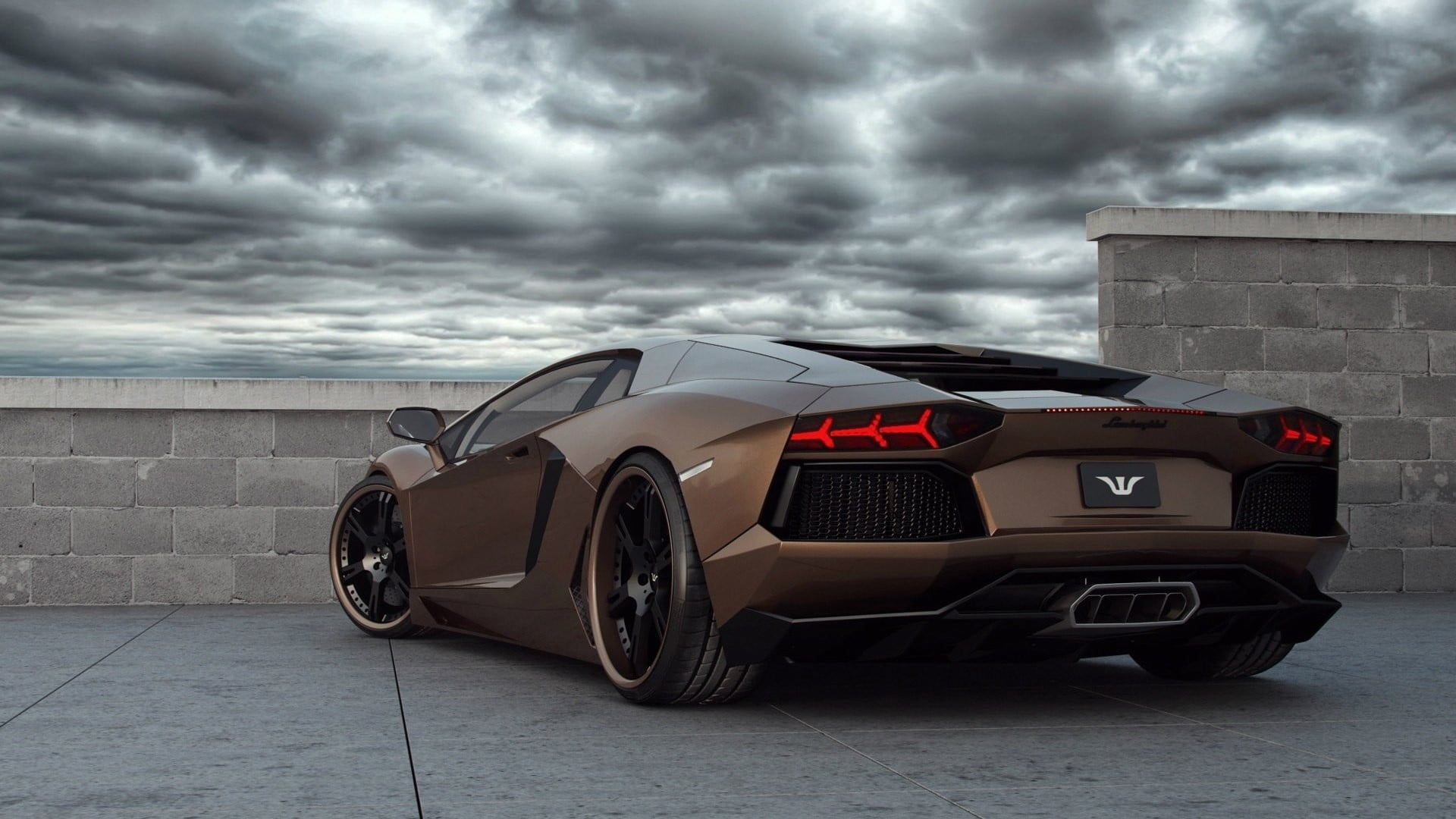 cars, shiny, reflection, power, motor vehicle, architecture, black Color, tire, mode of Transport, engine, sport, side View, brown, overcast, storm, modern, HD Wallpaper
