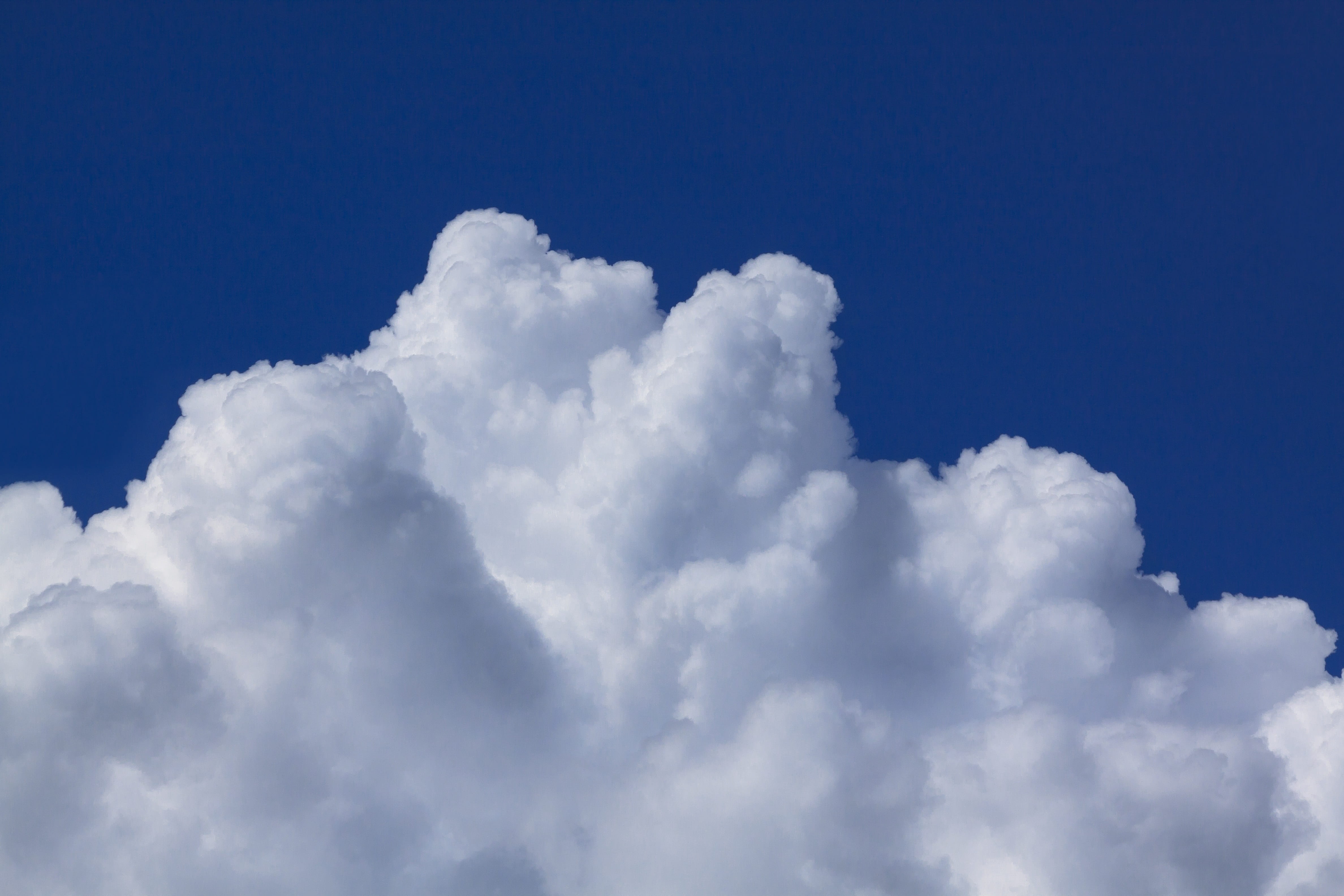 cloudscape, backgrounds, tranquil scene, tranquility, fluffy, no people, nature, squall line, day, idyllic, atmosphere, cloudy, beauty in nature, white color, HD Wallpaper