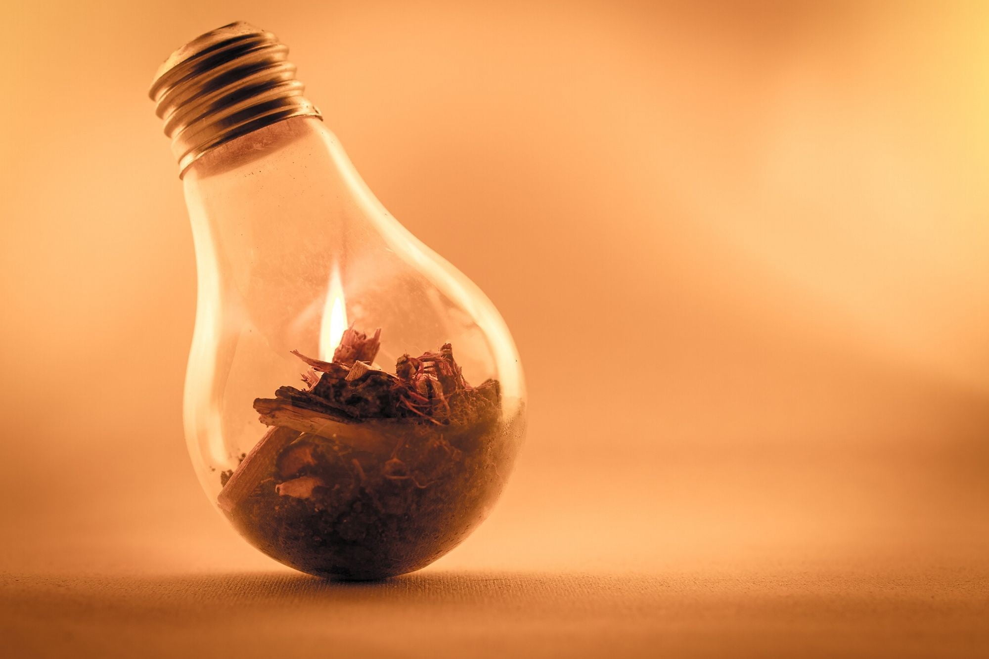 single object, no people, flame, studio shot, light bulb, glass - material, illuminated, nature, close-up, indoors, glowing, burning, celebration, colored background, HD Wallpaper