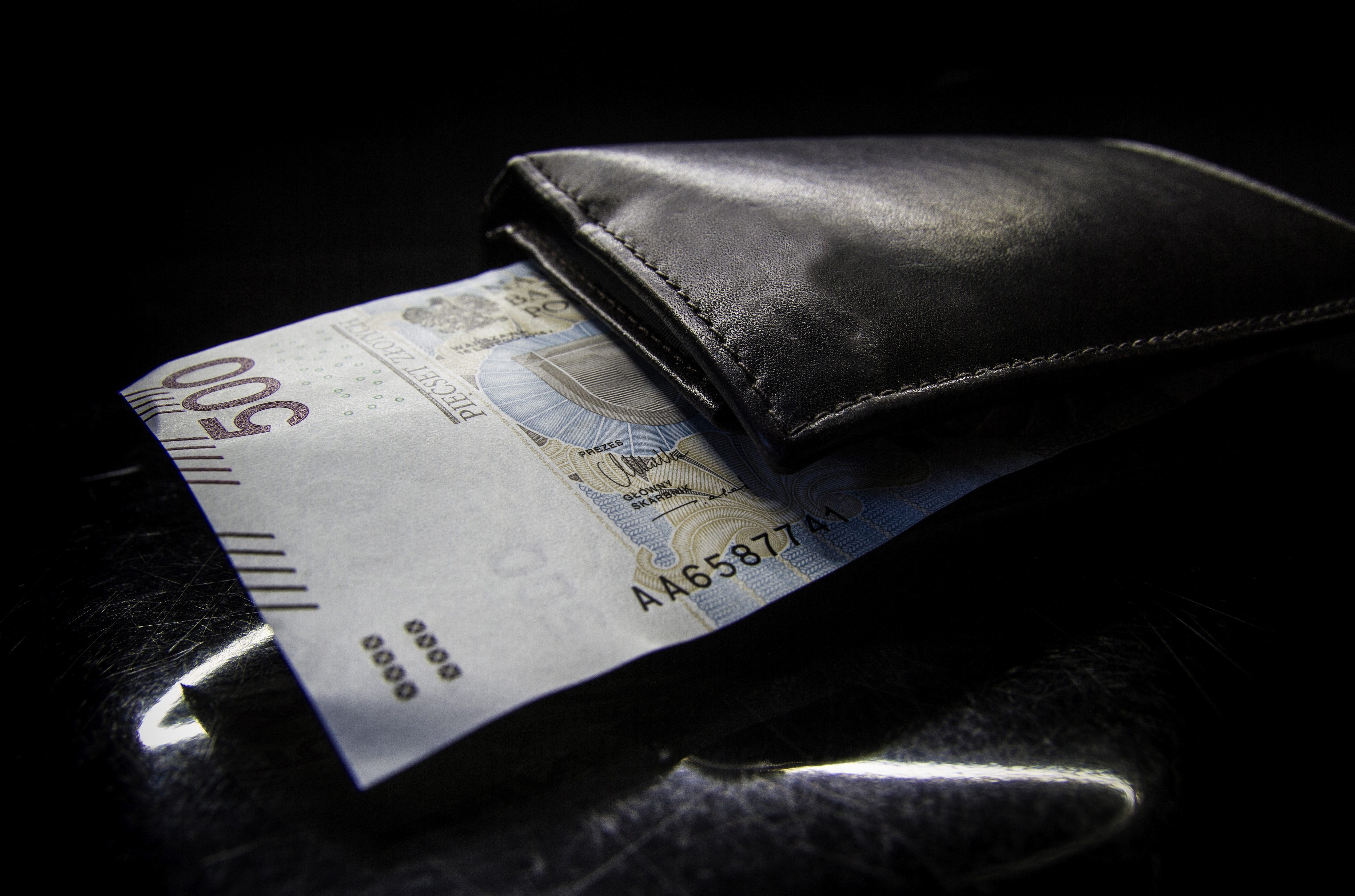 close-up, monetary, business, leather, bills, text, bankruptcy, poland, loss, no people, making money, savings, investment, cash, 500, finances, money, HD Wallpaper