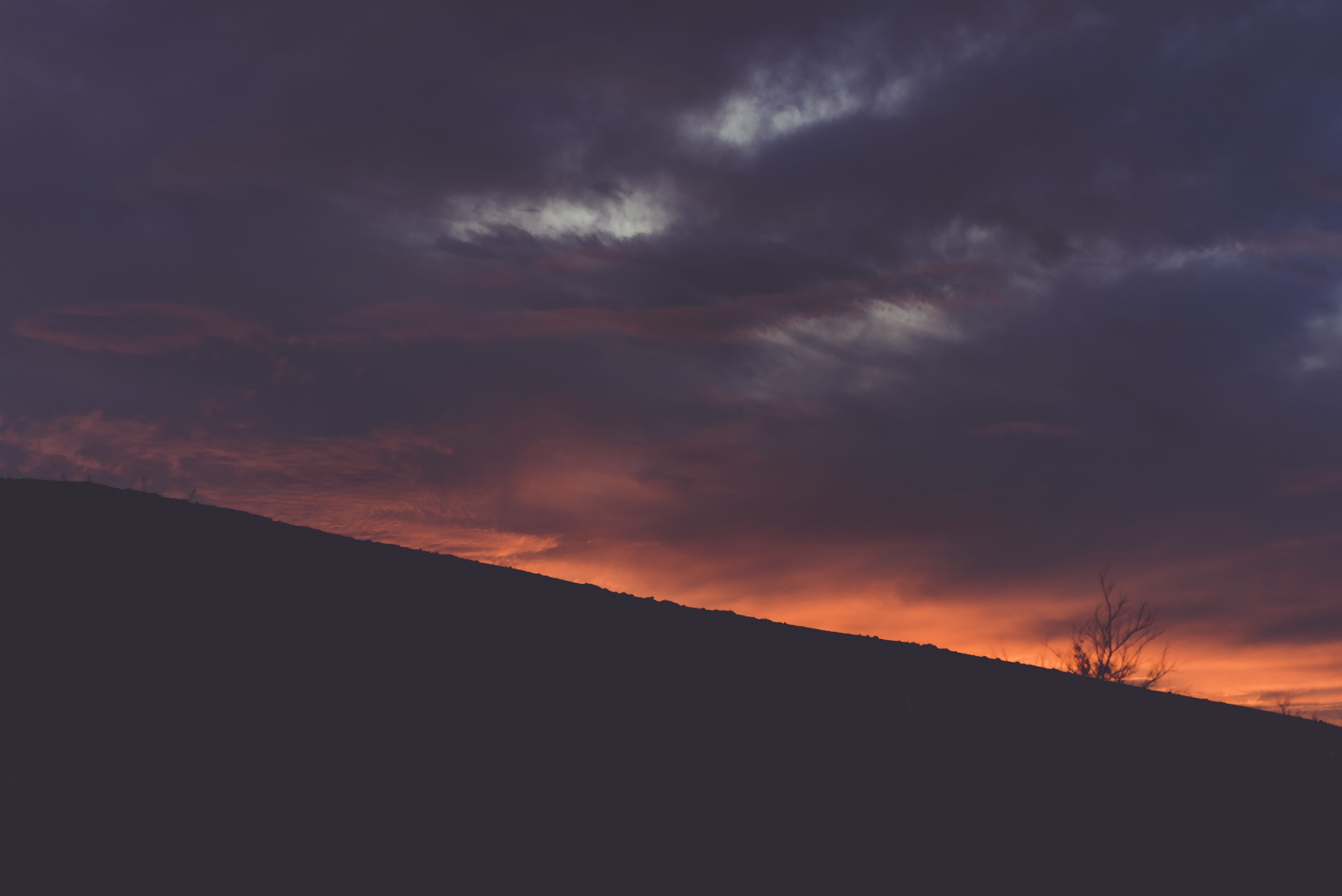 nikon, ominous, sunset, islands, dark, silhouette, non-urban scene, nature, environment, sky, beauty in nature, outdoors, idyllic, tranquil scene, fuerteventura, HD Wallpaper