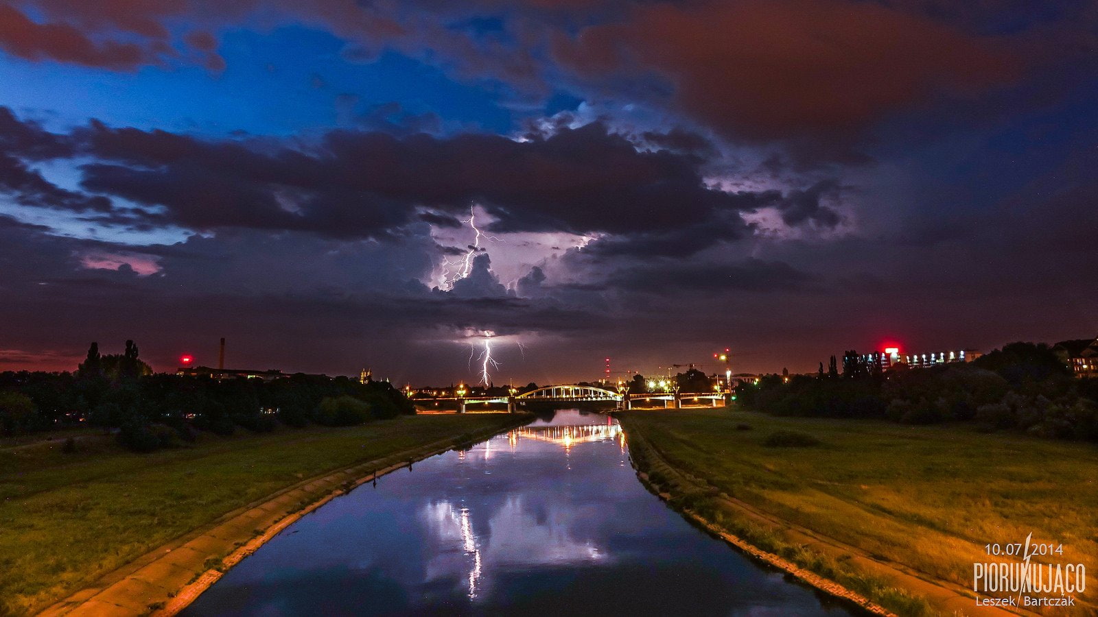 foudre, walppaper, night, nature, 720P, flash, nuit, thunder, storn, lightning, sky, eclair, HD Wallpaper