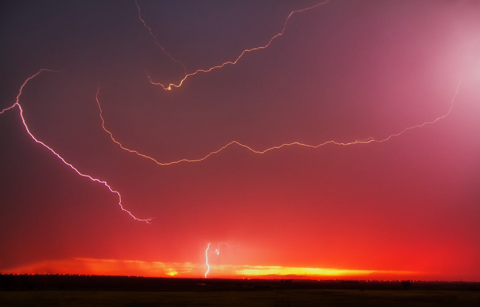 720P, night, thunder, flash, foudre, nature, storn, sky, nuit, lightning, walppaper, eclair, HD Wallpaper