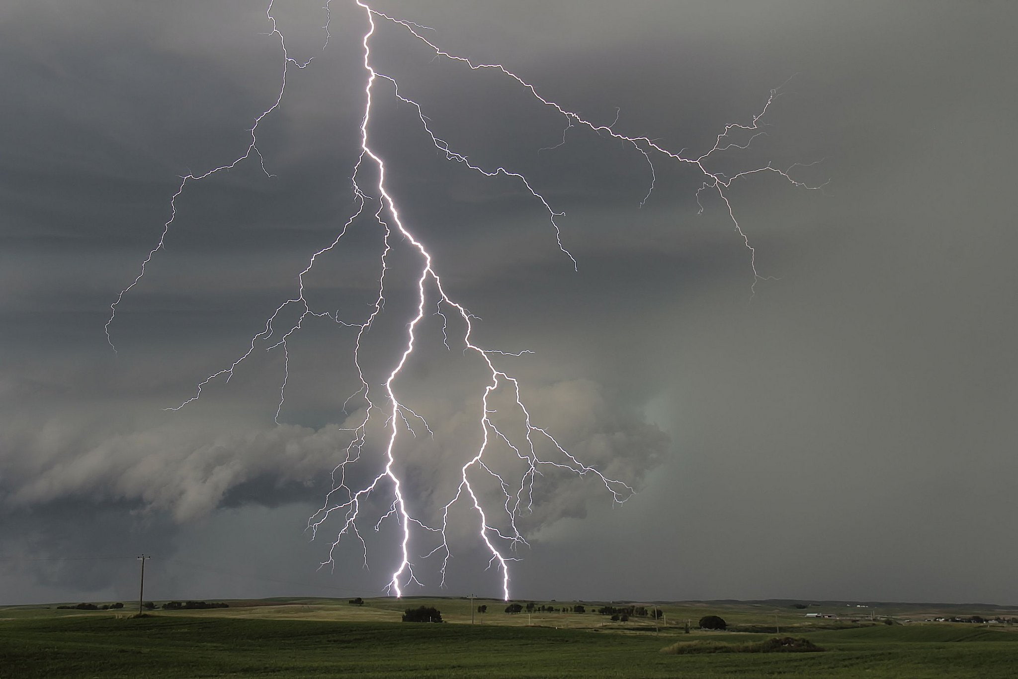 thunder, night, nature, storn, flash, lightning, foudre, eclair, nuit, sky, 1080P, walppaper, HD Wallpaper