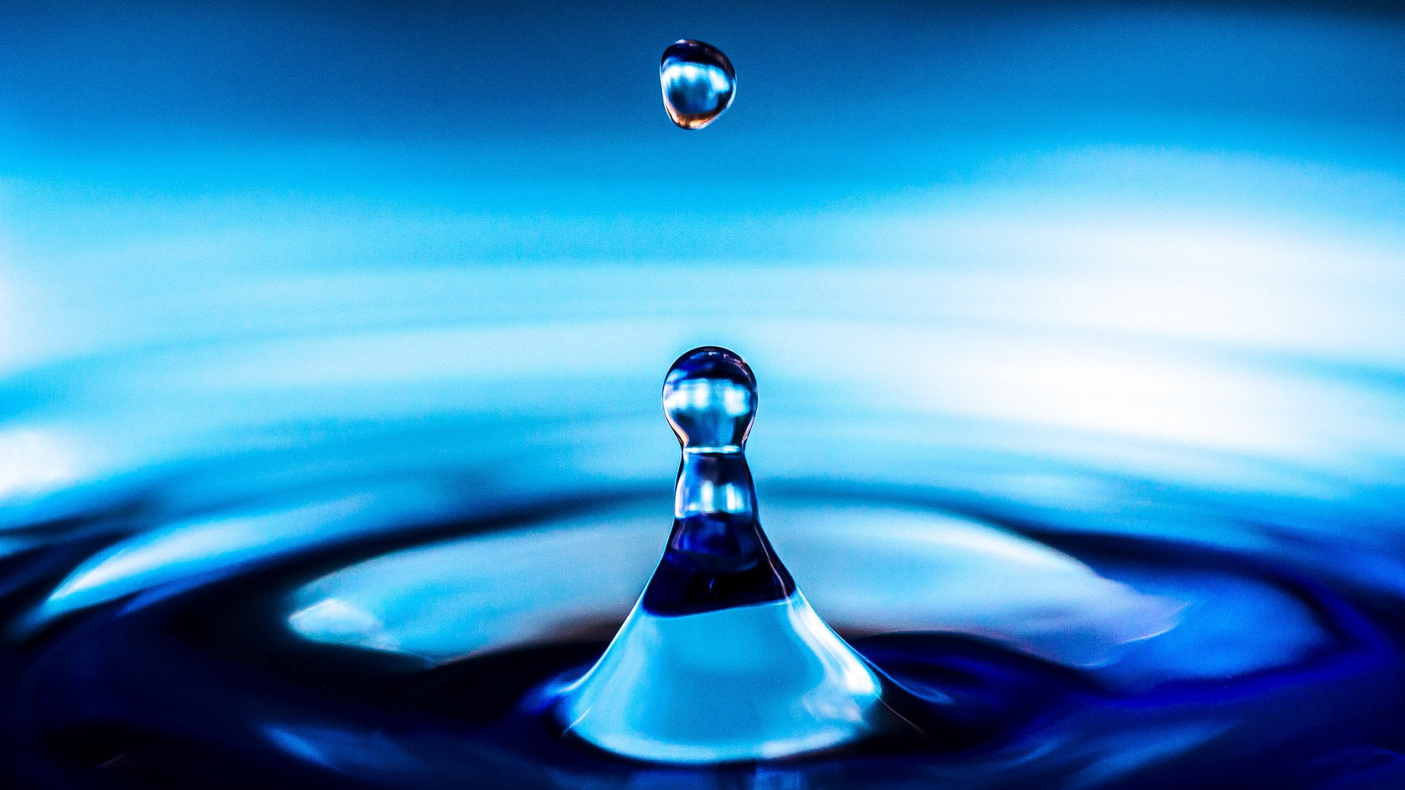 pluie, drop, zoom, 1080P, macro, gouttes, nature, water, HD Wallpaper