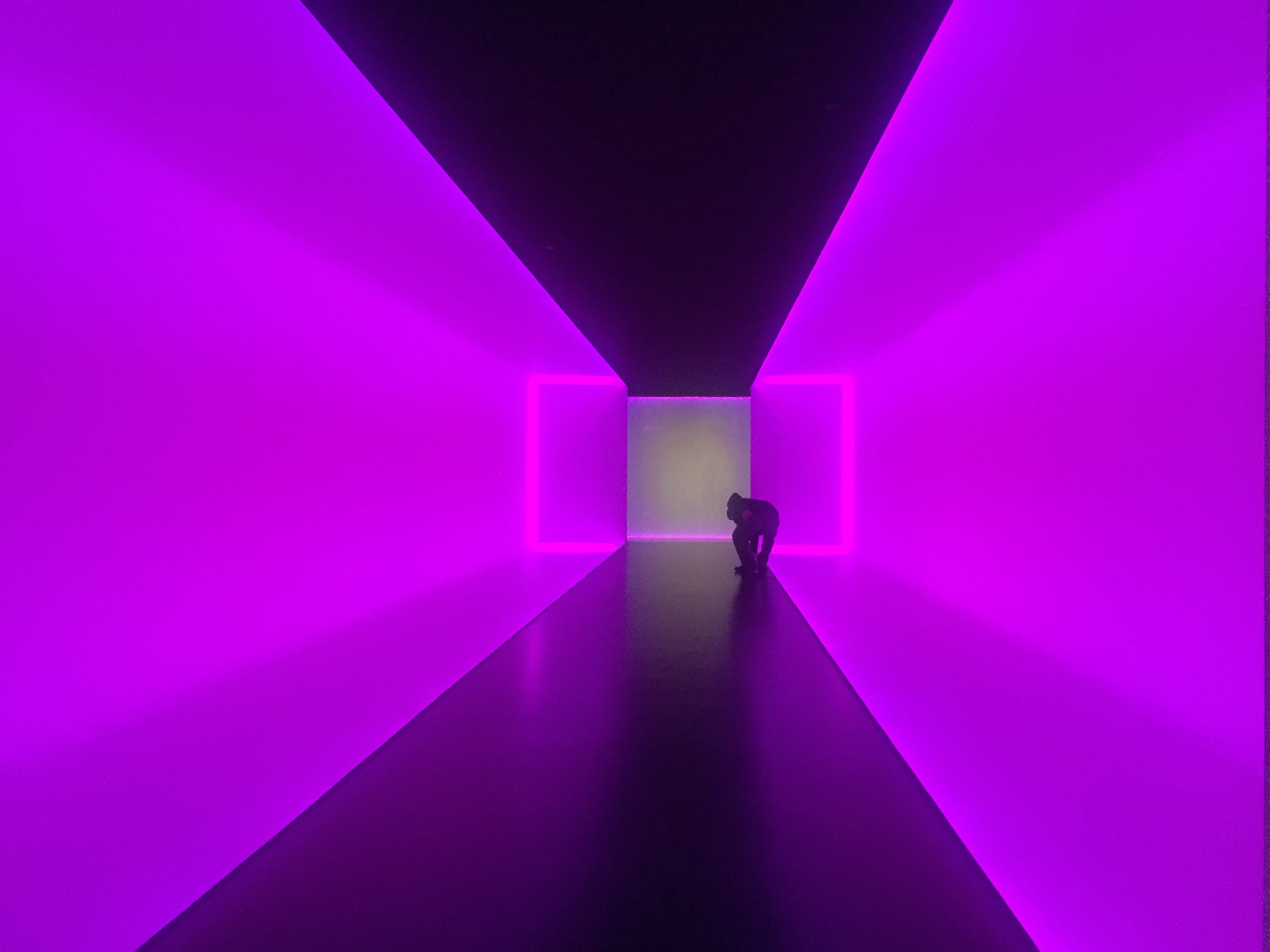 united states, lighting equipment, futuristic, studio shot, built structure, illuminated, light - natural phenomenon, houston, building, museum, one person, HD Wallpaper