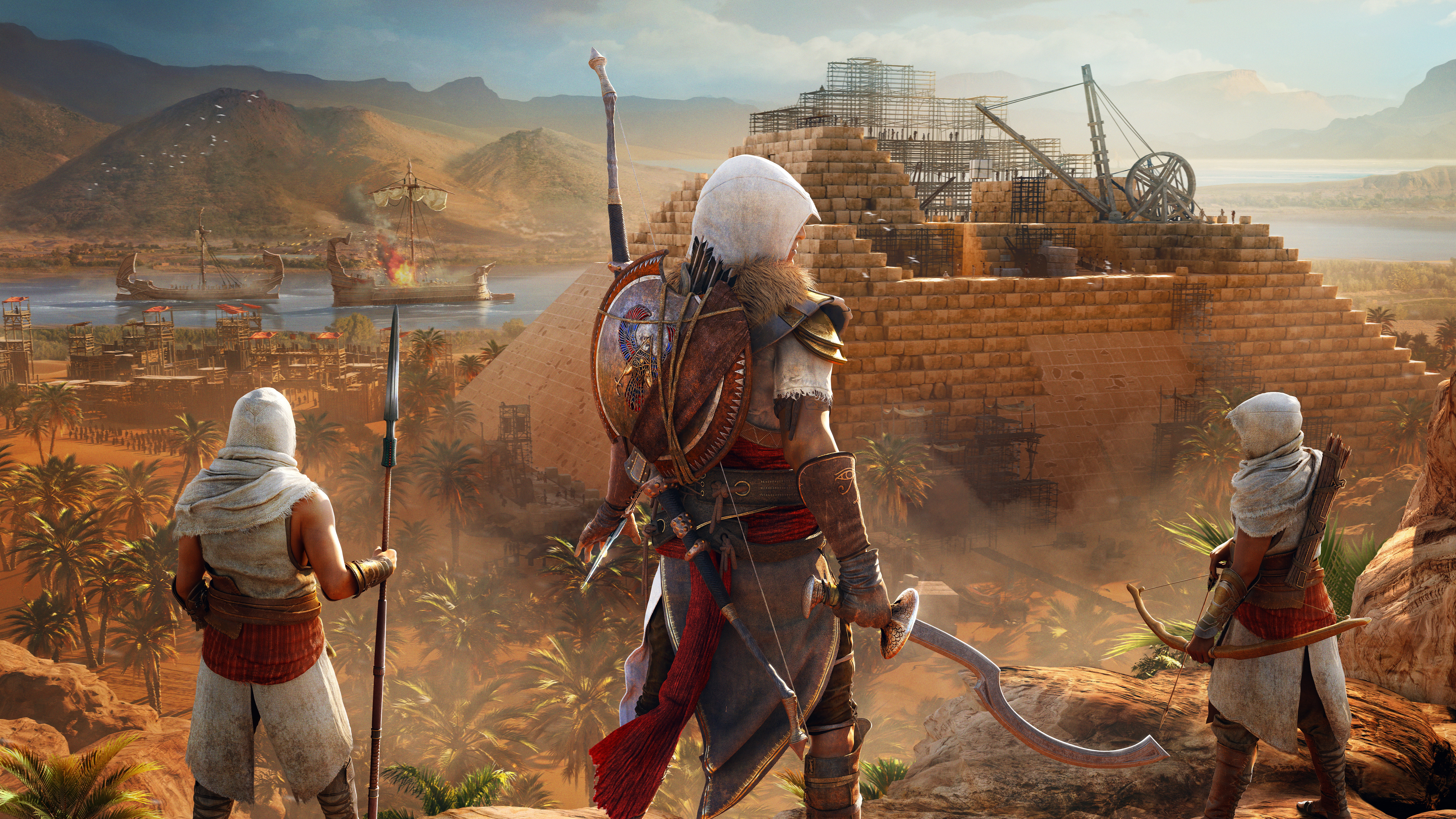 k, Hidden, Assassins, Ones, Creed, The, 8K, Origins, HD Wallpaper
