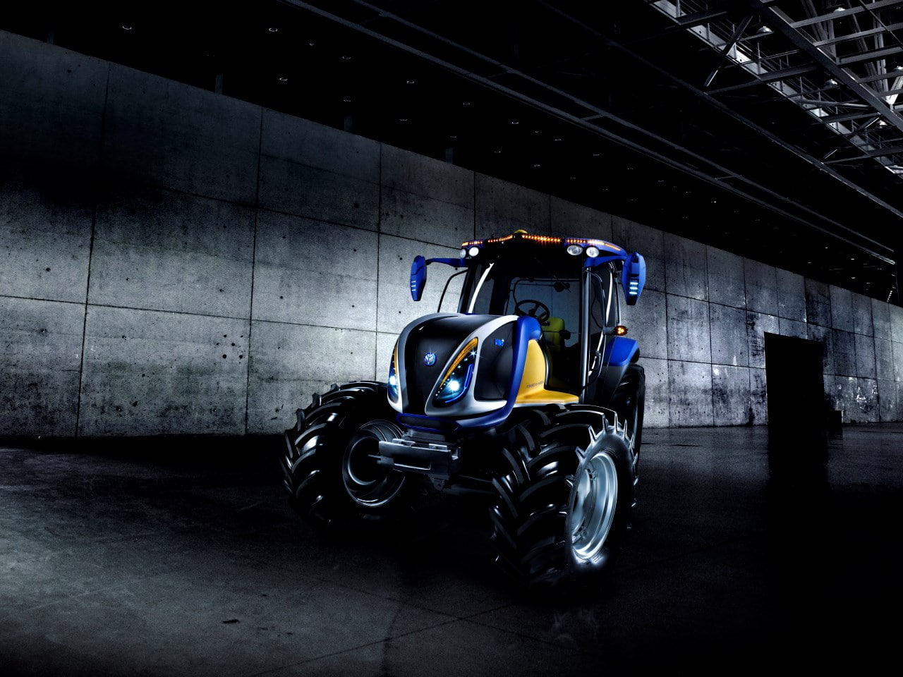 720P, new holland tractor, HD Wallpaper