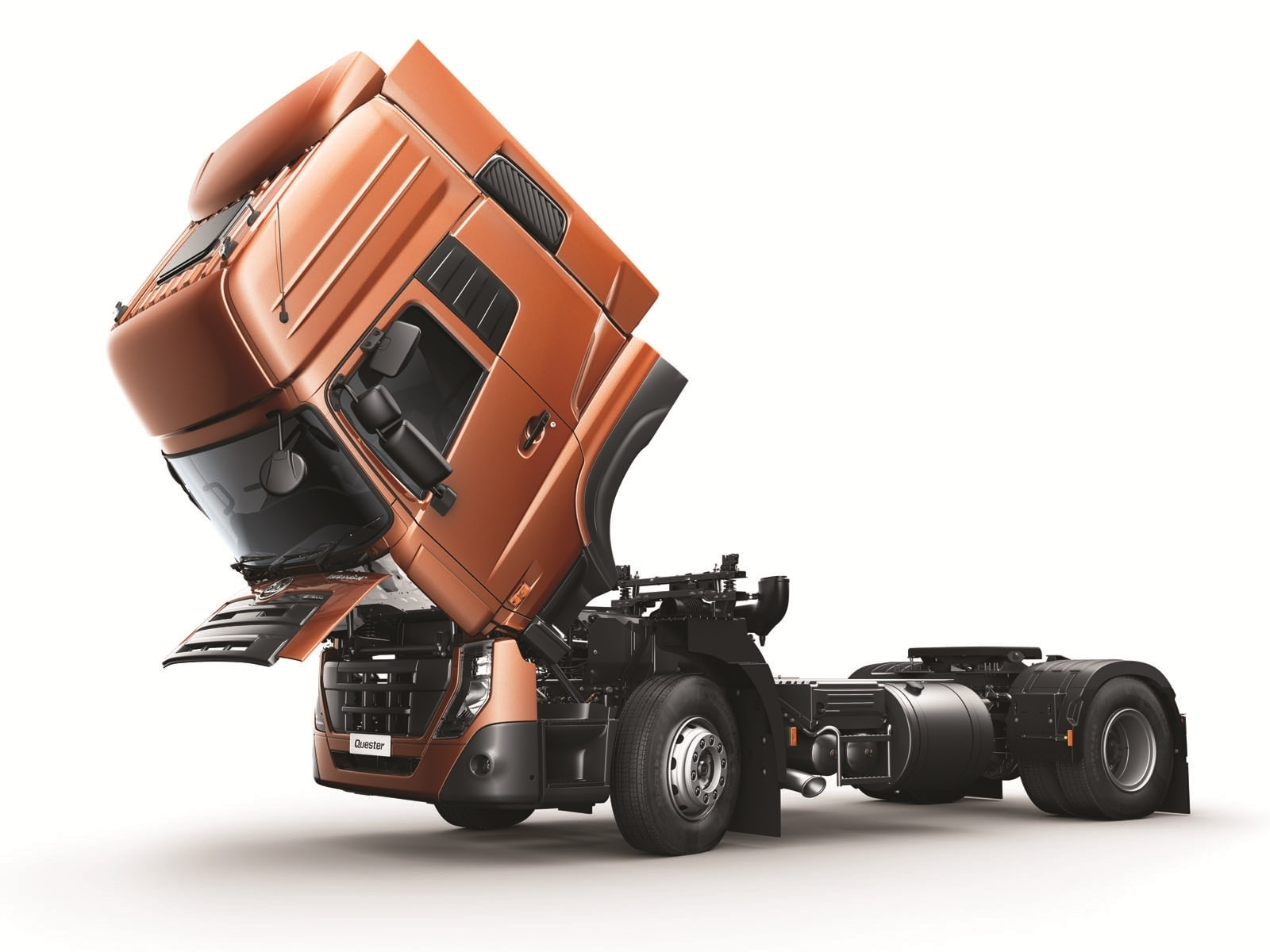720P, ud trucks, semi, 2014, tractor, 4x2, quester, HD Wallpaper