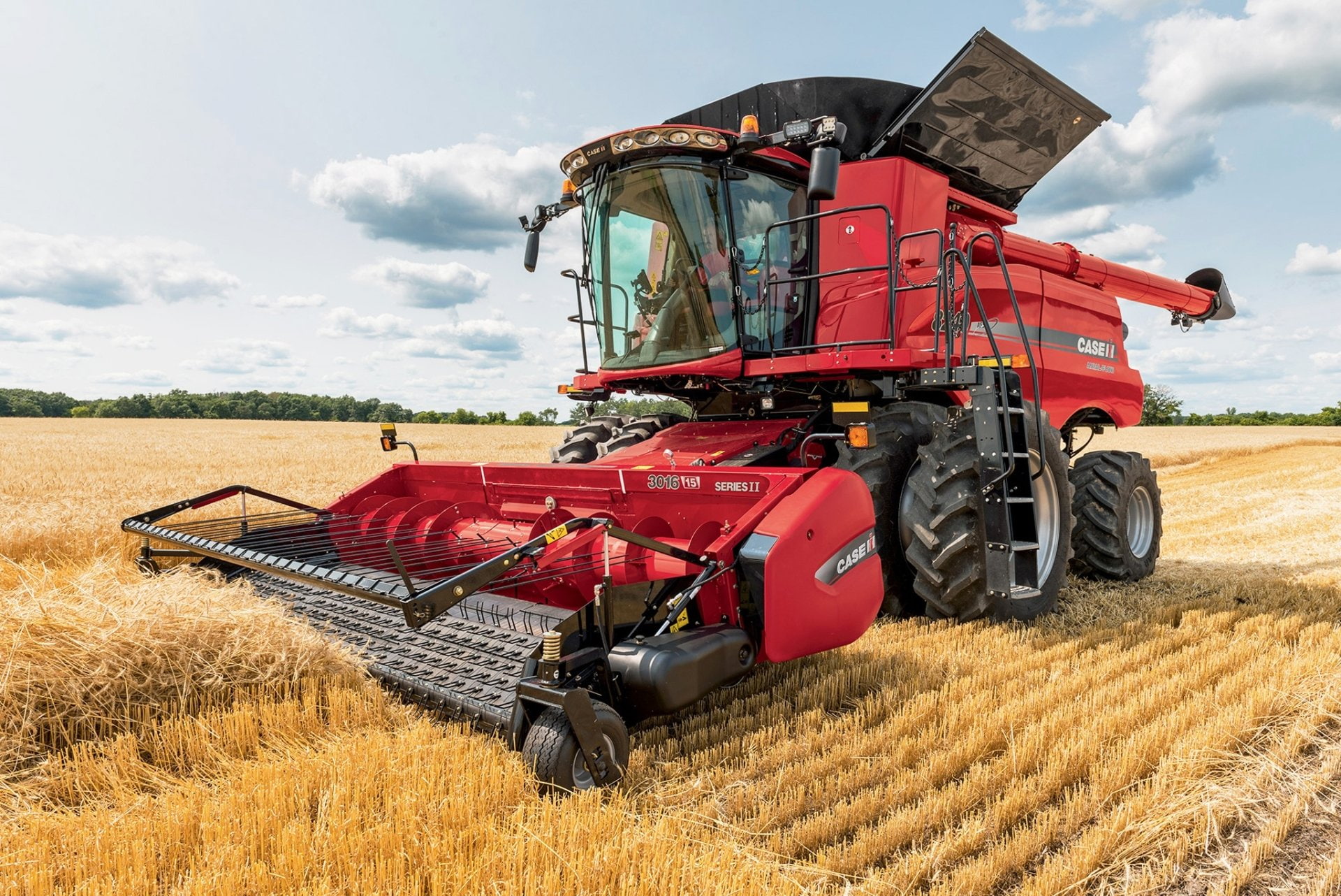 Summer, transportation, Field, Vehicles, Tractor, landscape, mode of transportation, 1080P, machinery, agricultural machinery, Wheat, occupation, agriculture, HD Wallpaper