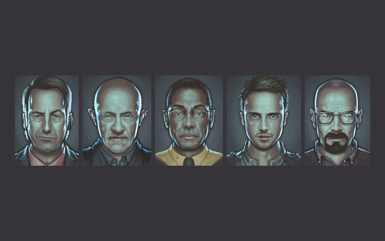 men, computer, indoors, group of people, breaking bad jessie pinkman walter white gustavo fring, glasses, technology, people, business, females, colleague, HD Wallpaper