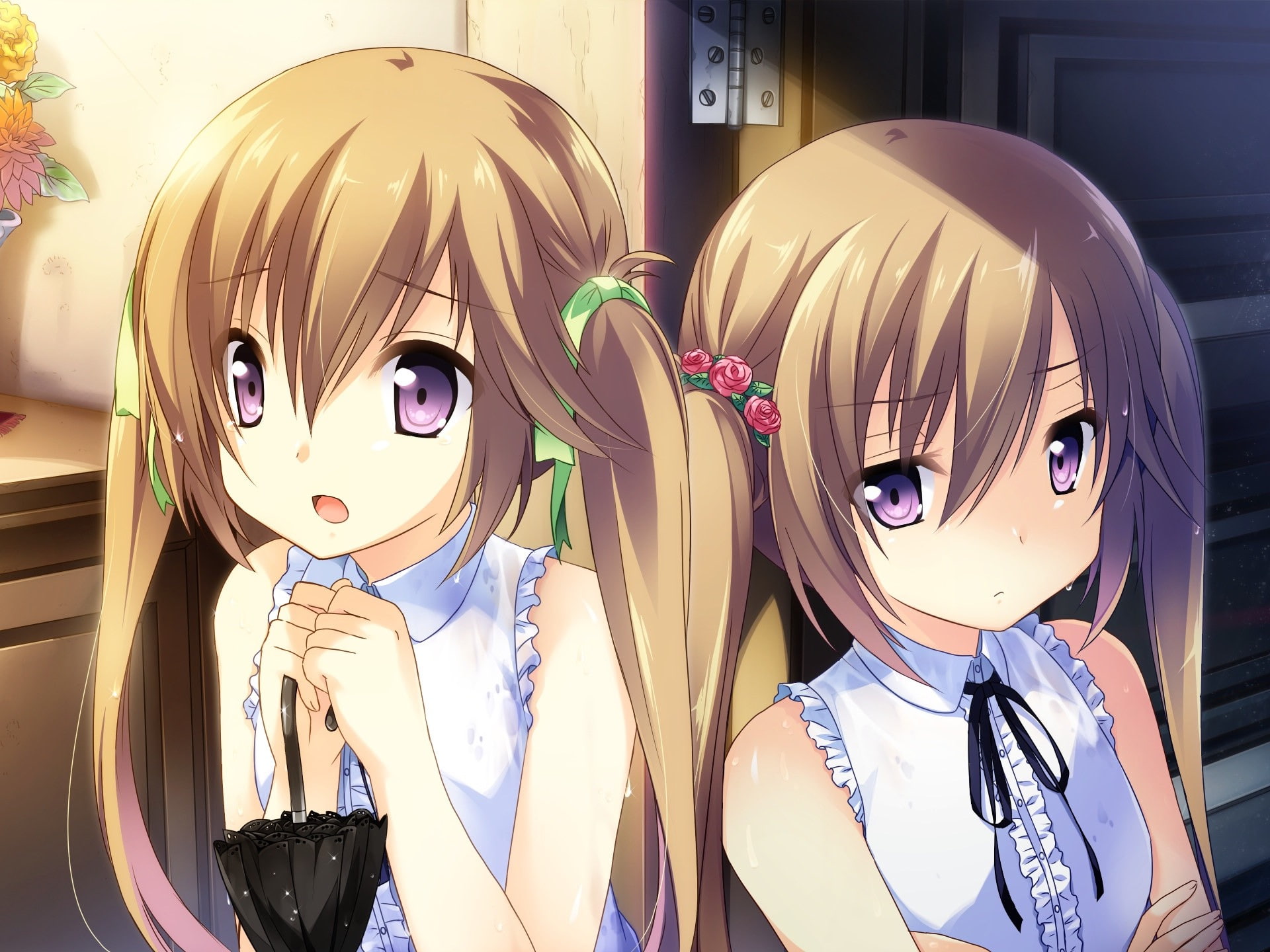 no people, retail display, mask - disguise, disguise, mask, reflection, characters, fashion, anime, obscured face, front view, female likeness, HD Wallpaper
