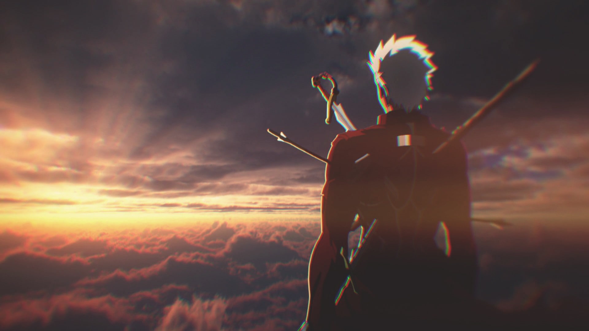 Fate/Zero, 1080P, archer, anime, HD Wallpaper